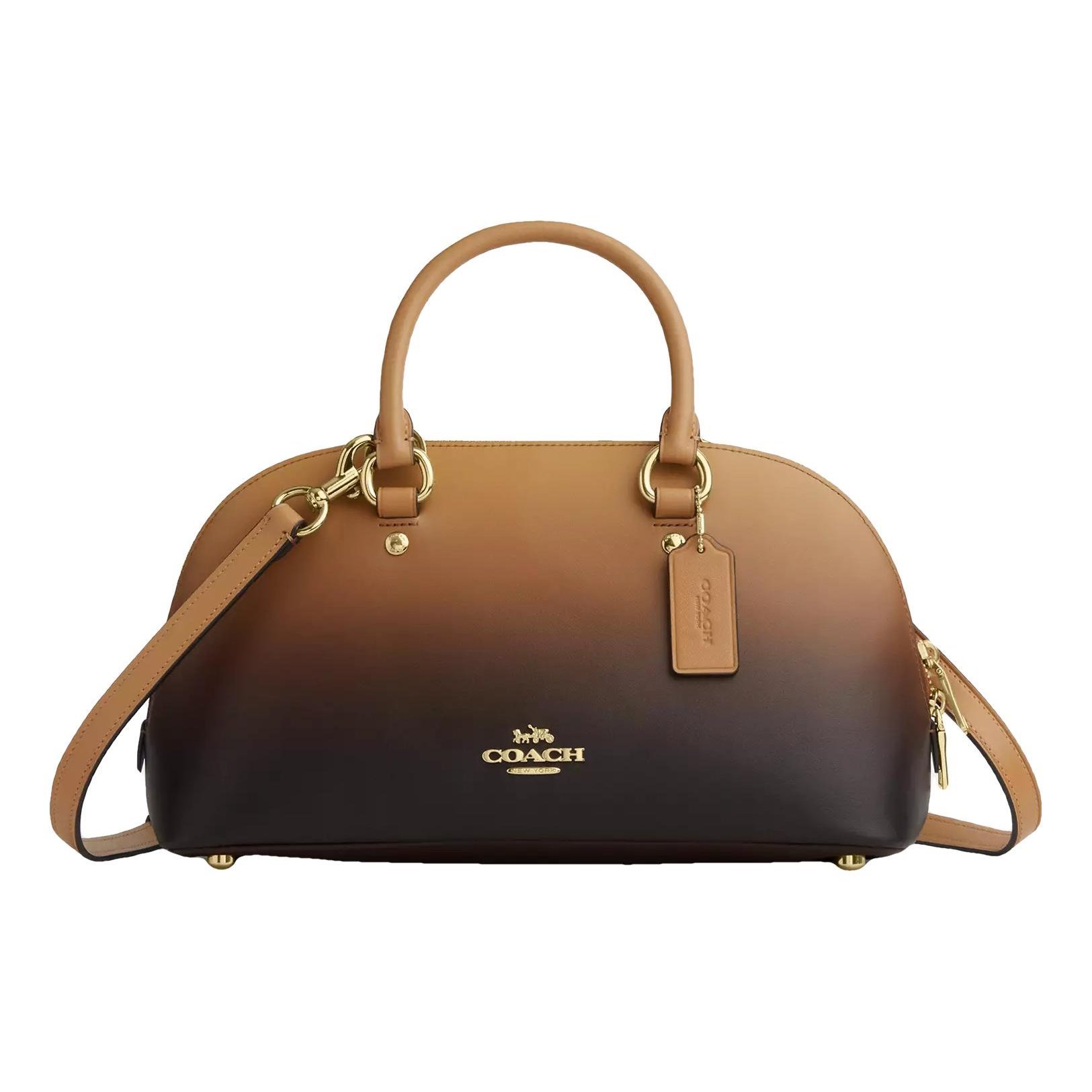 Leather handbag