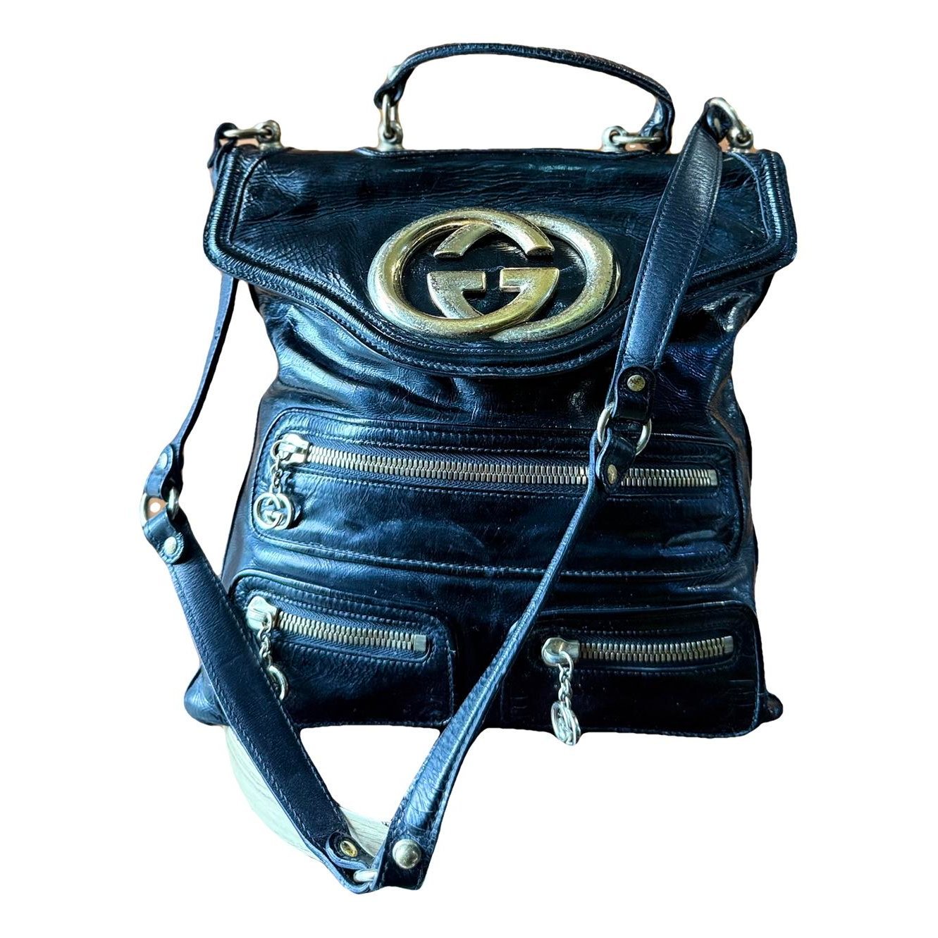 Britt leather handbag