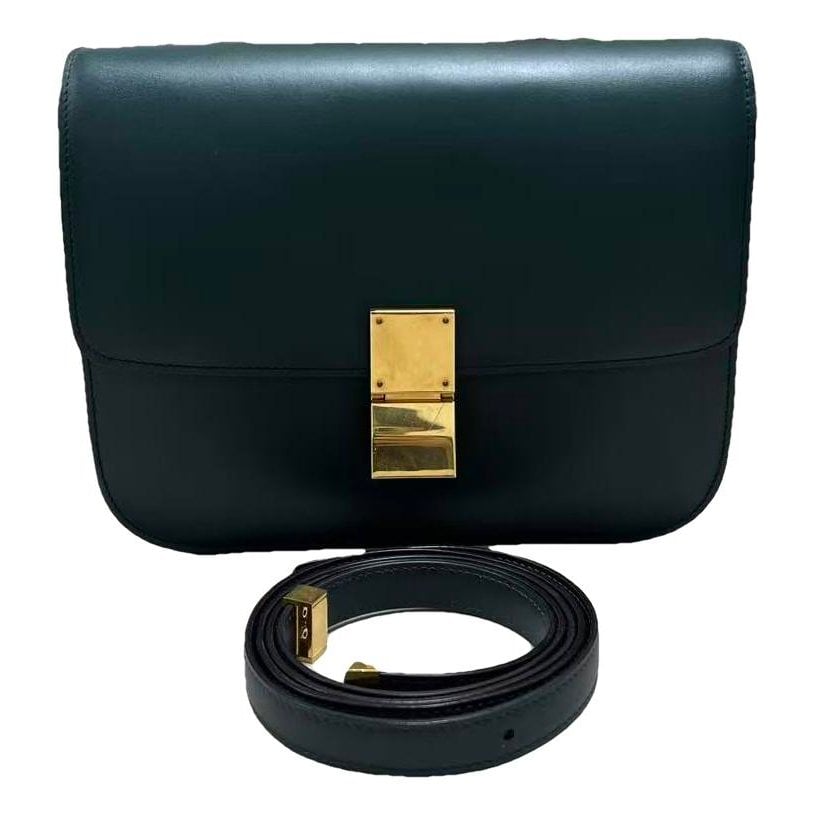 Classic leather handbag
