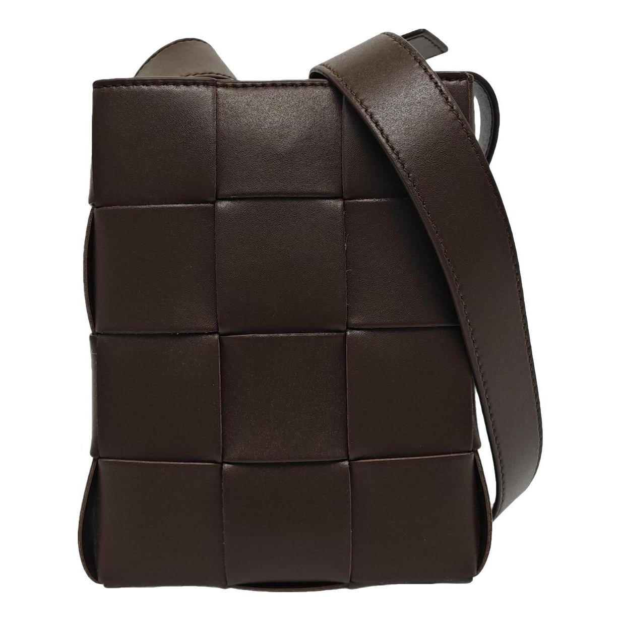 Brick Cassette leather handbag