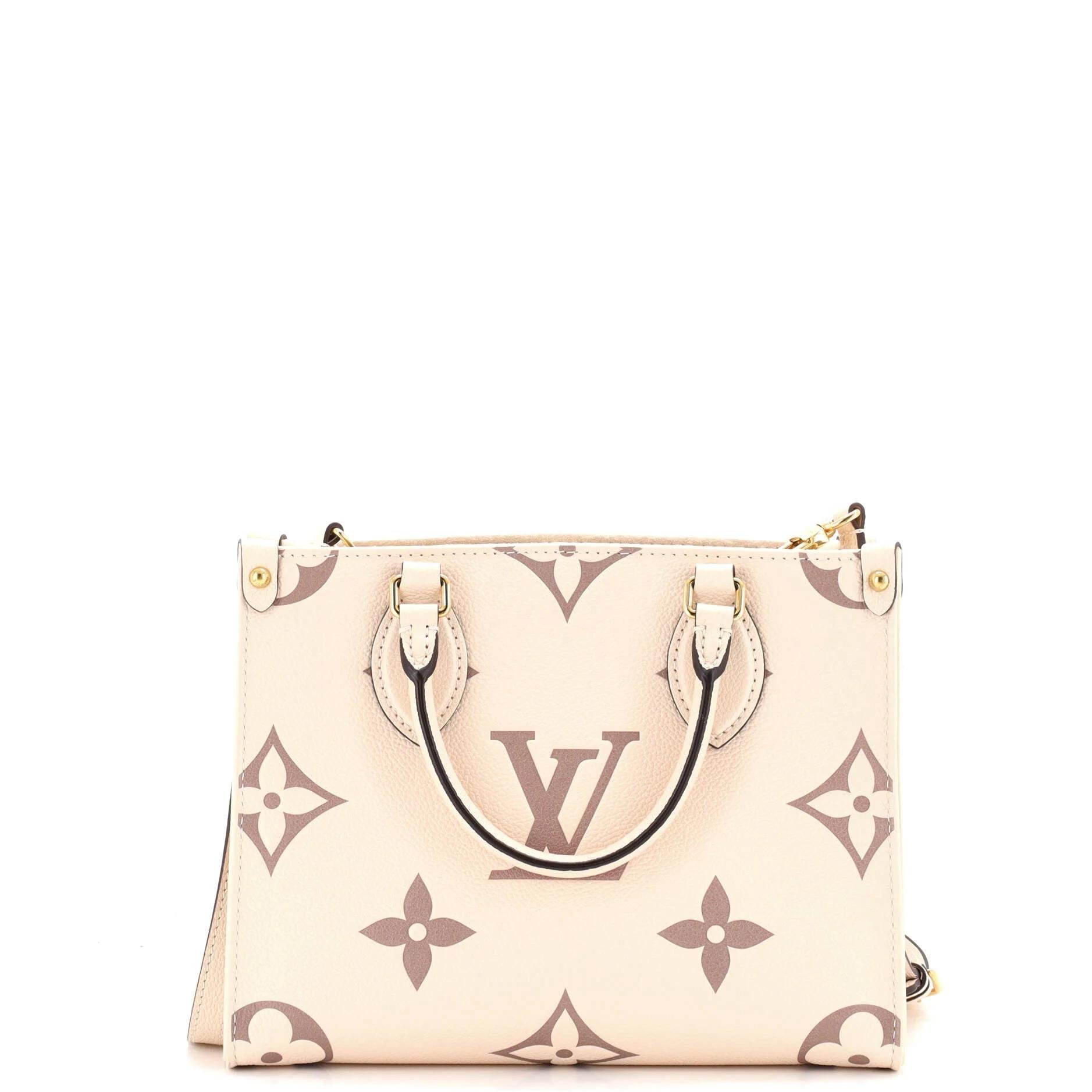 Leather tote