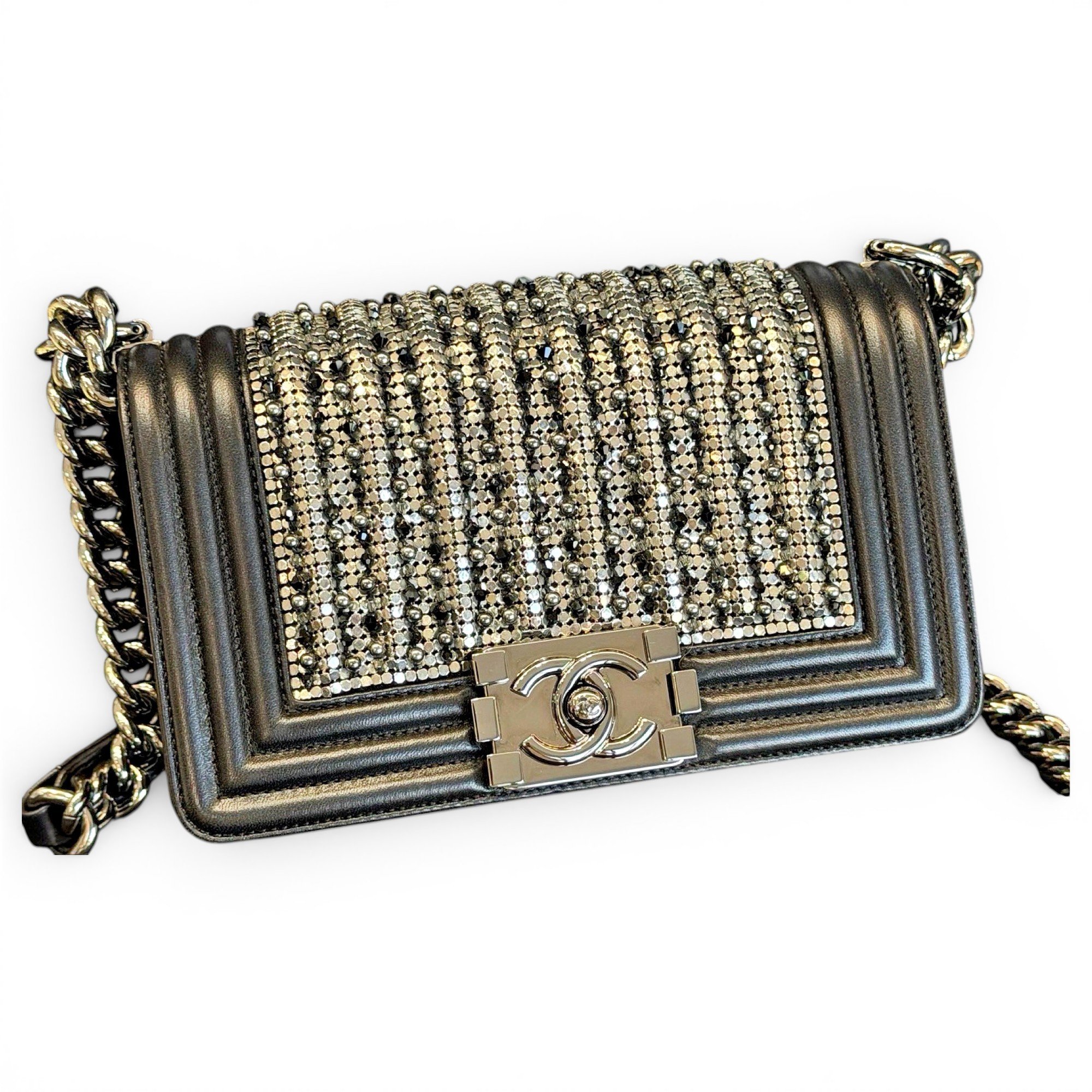 Boy leather handbag