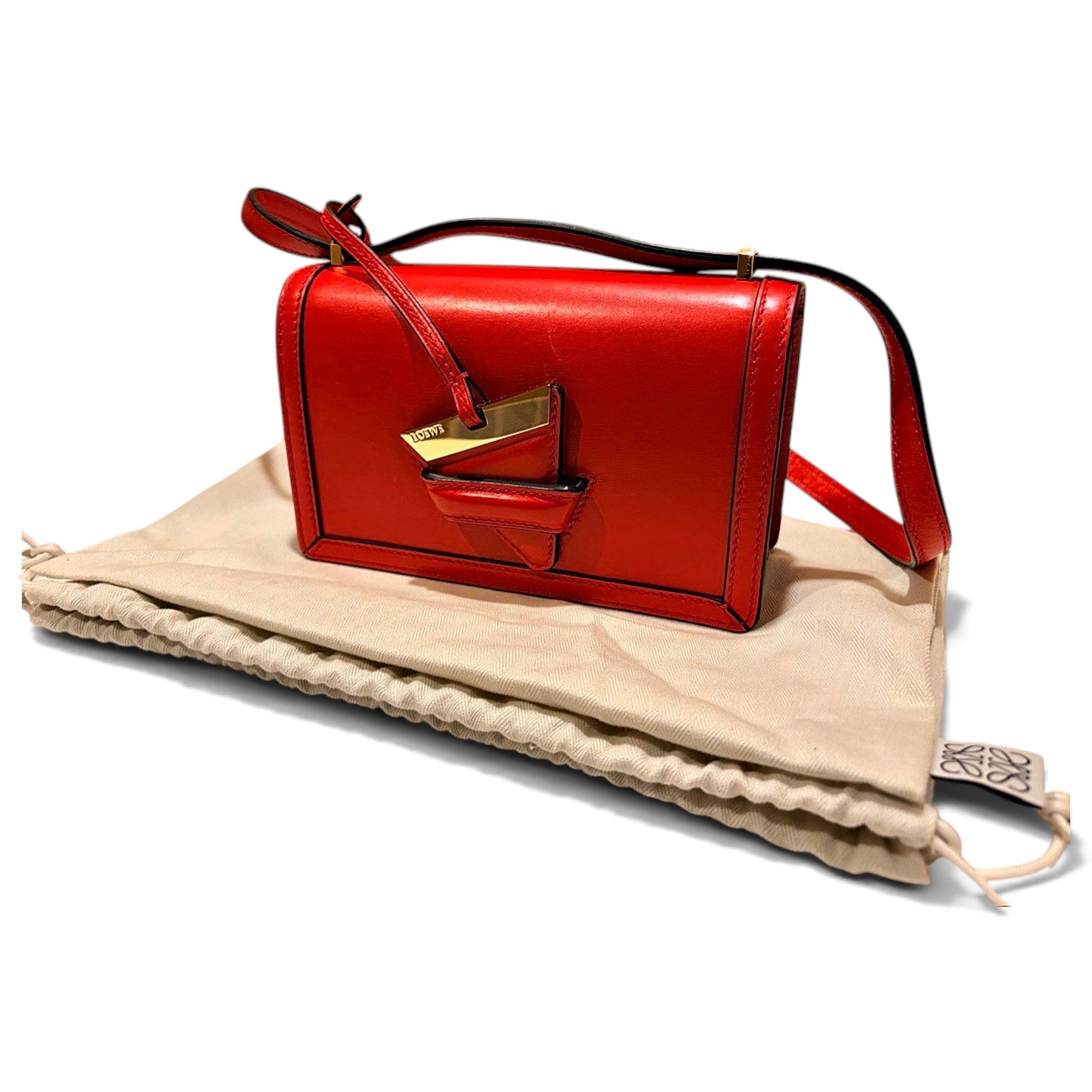 Barcelona leather handbag