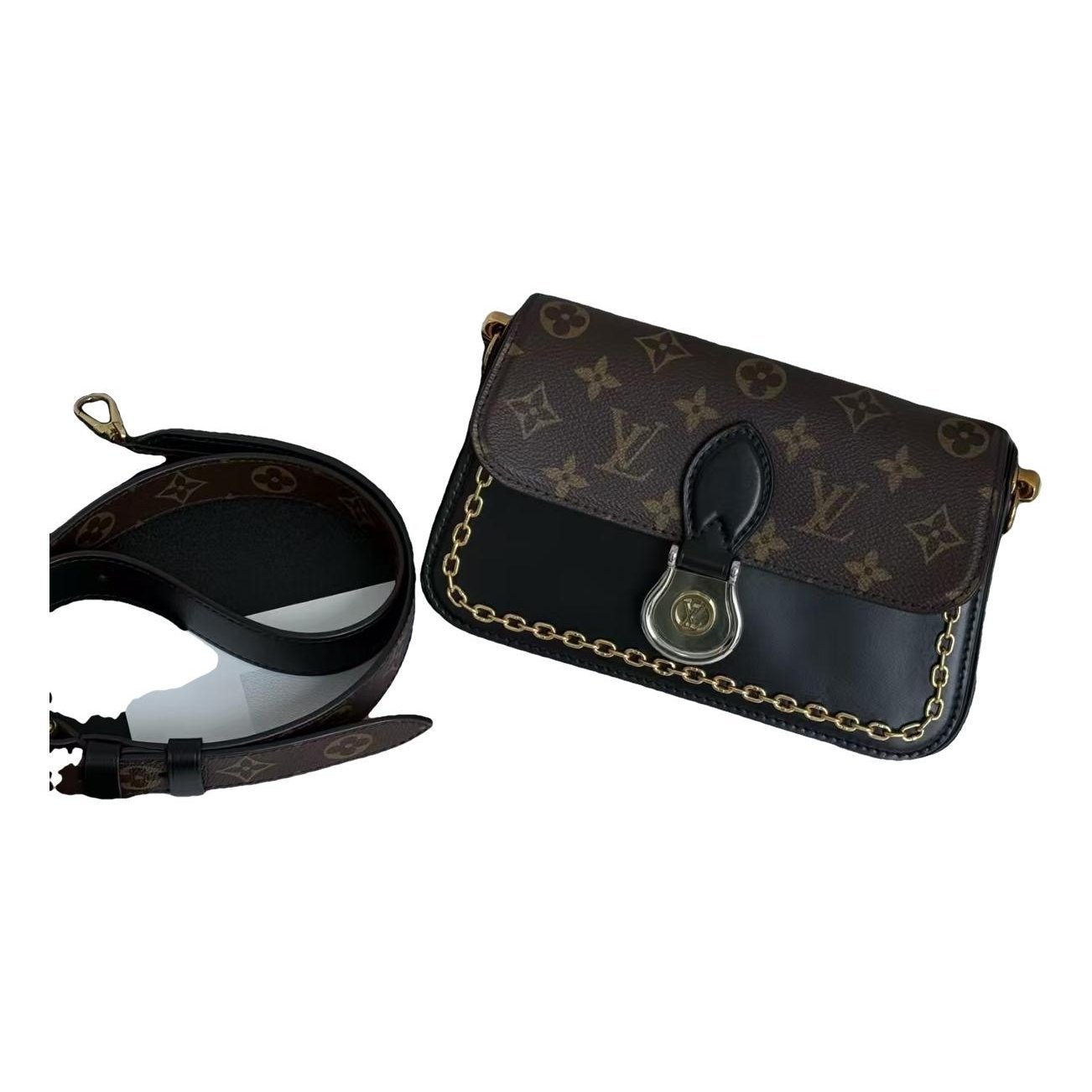 Saint Cloud leather crossbody bag