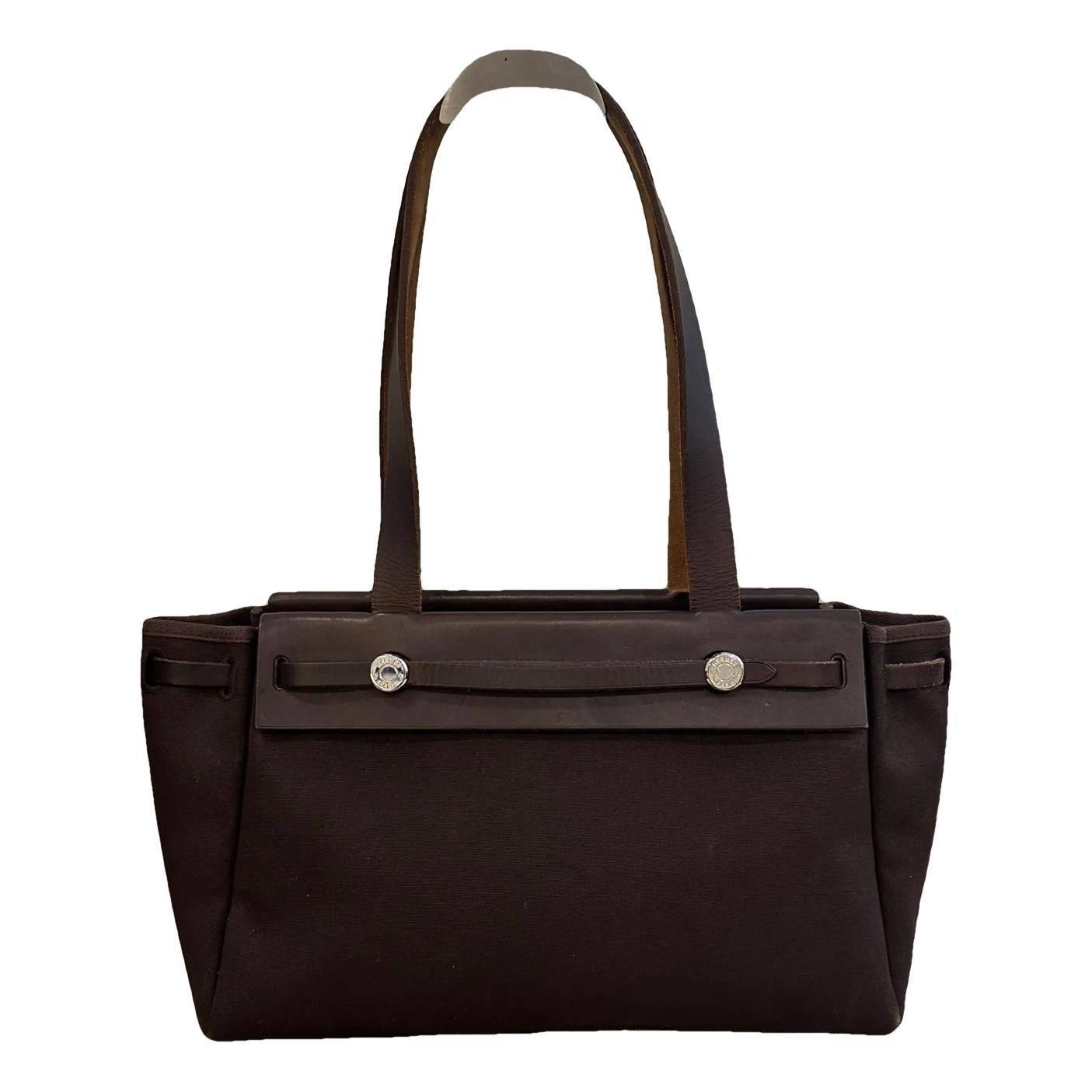 Herbag leather handbag