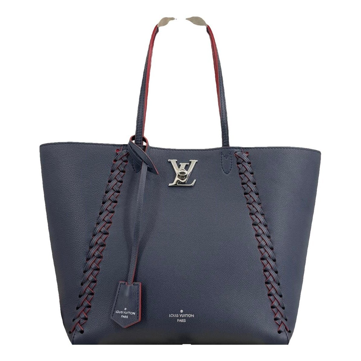 Lockmeto leather handbag