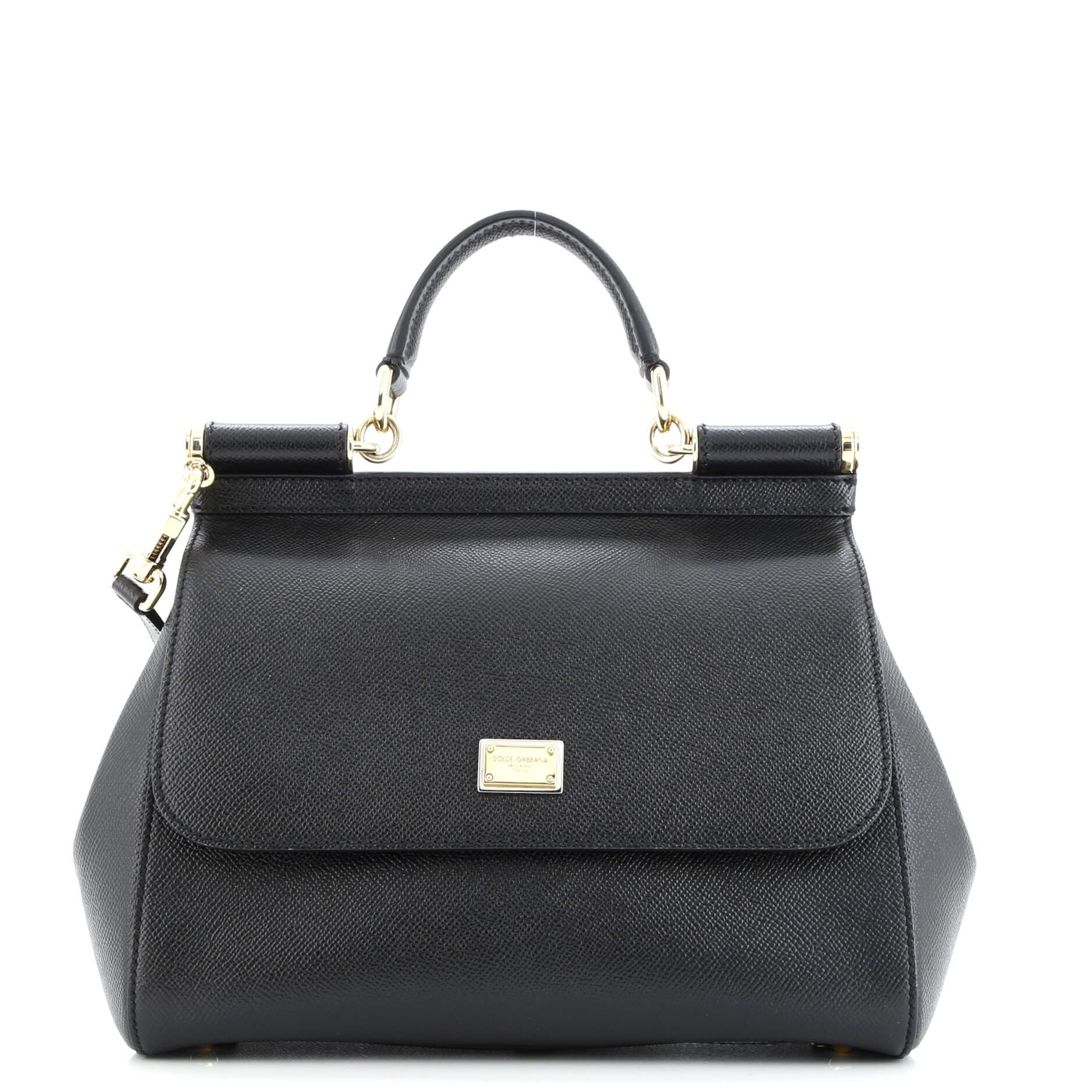 Dolce & Gabbana Miss Sicily Bag Leather Medium