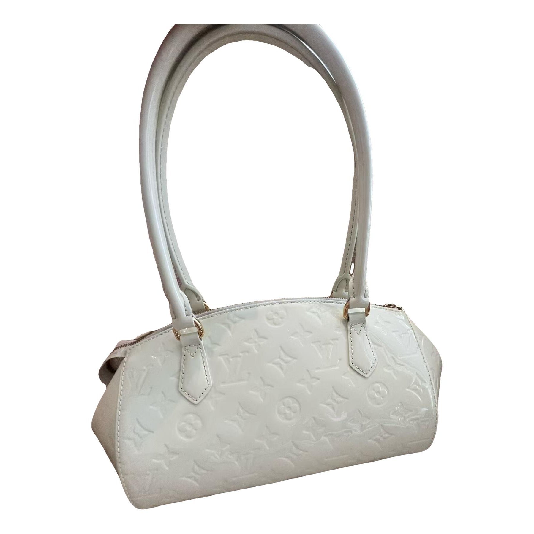 Patent leather handbag