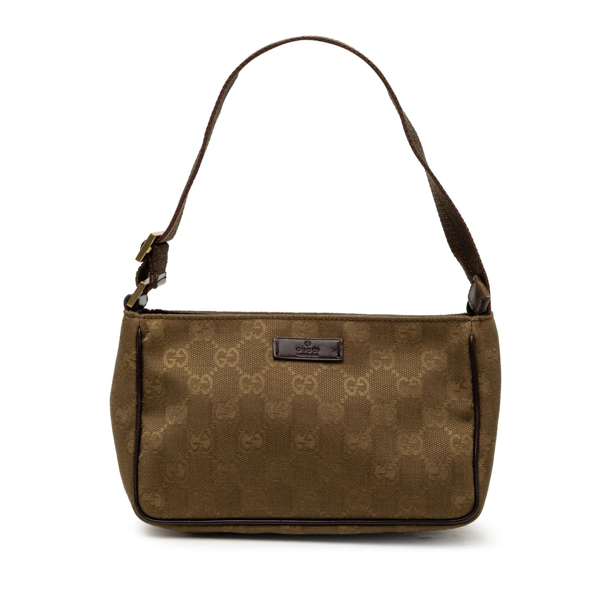 Gucci B leather handbag