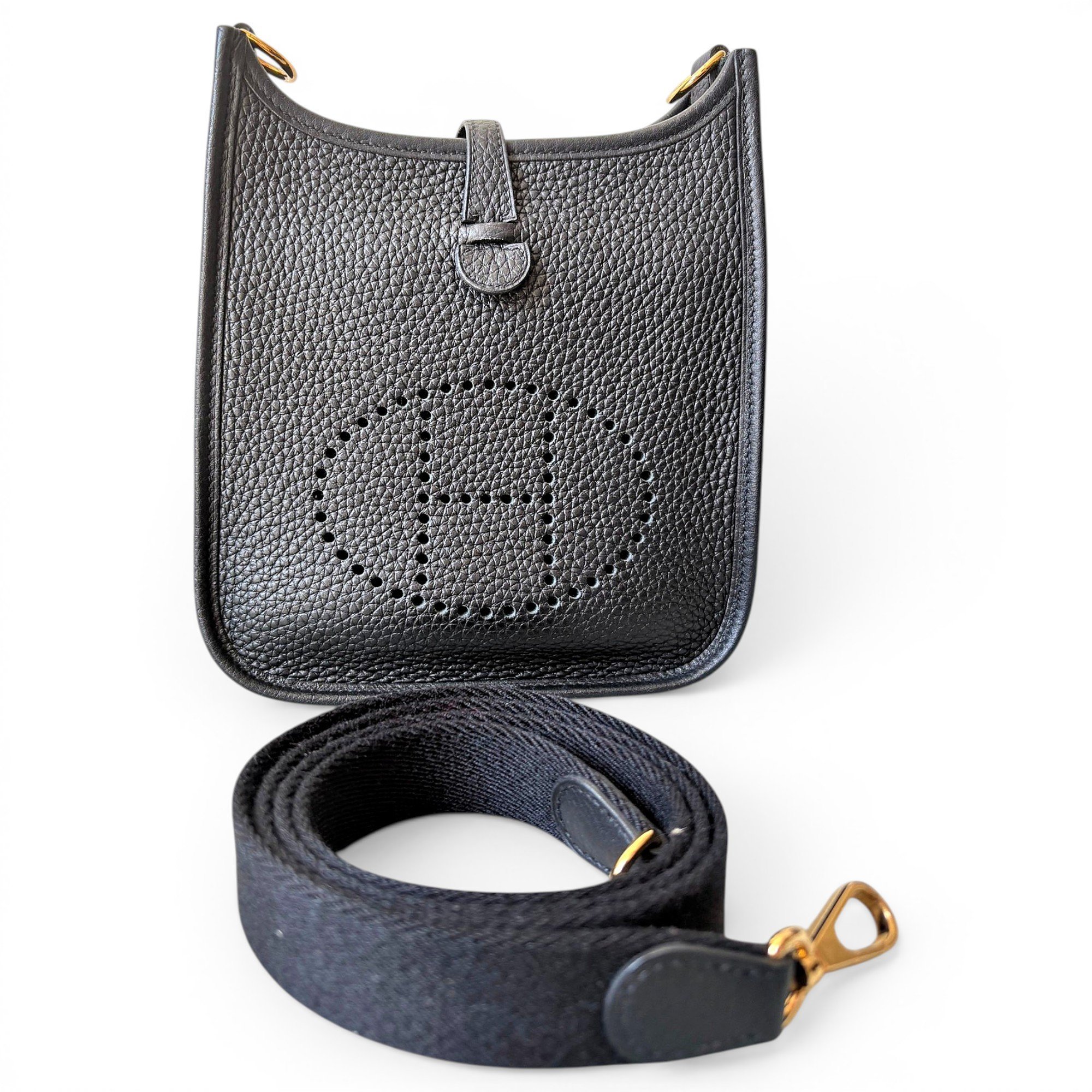 Evelyne leather crossbody bag