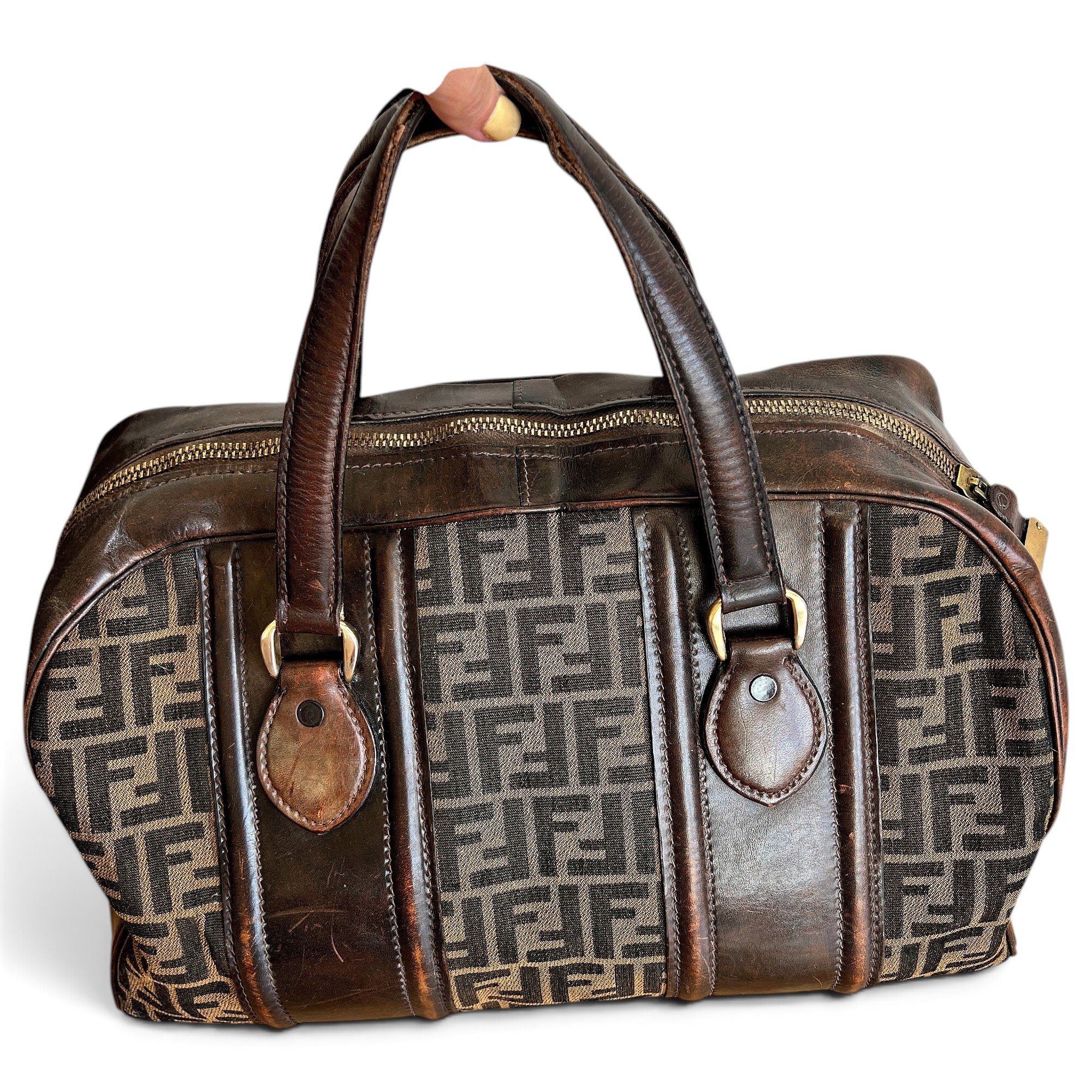 Forever Bauletto leather handbag