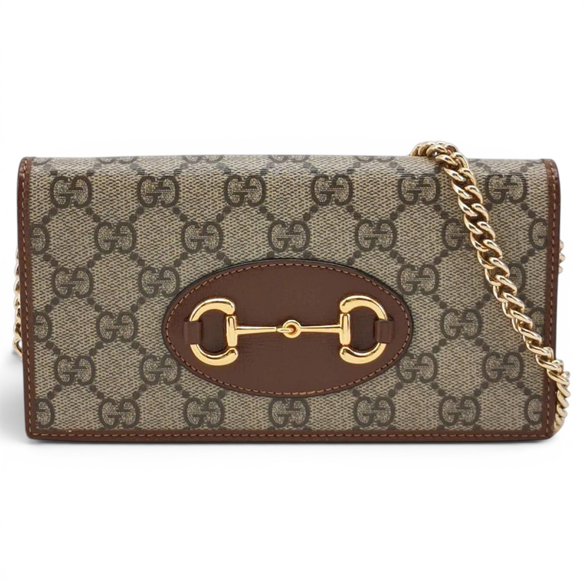 Horsebit 1955 Chain Wallet leather handbag