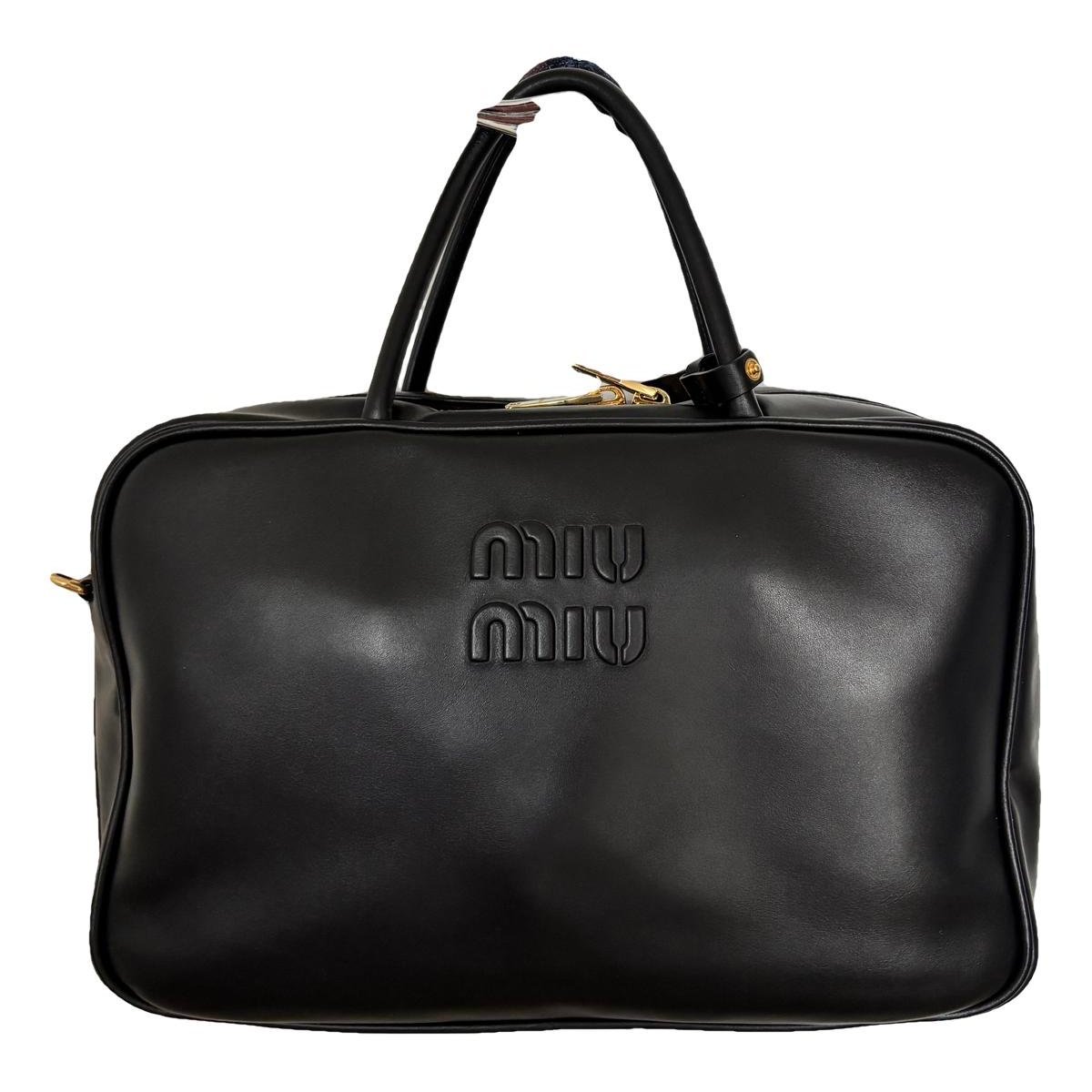 Beau leather handbag