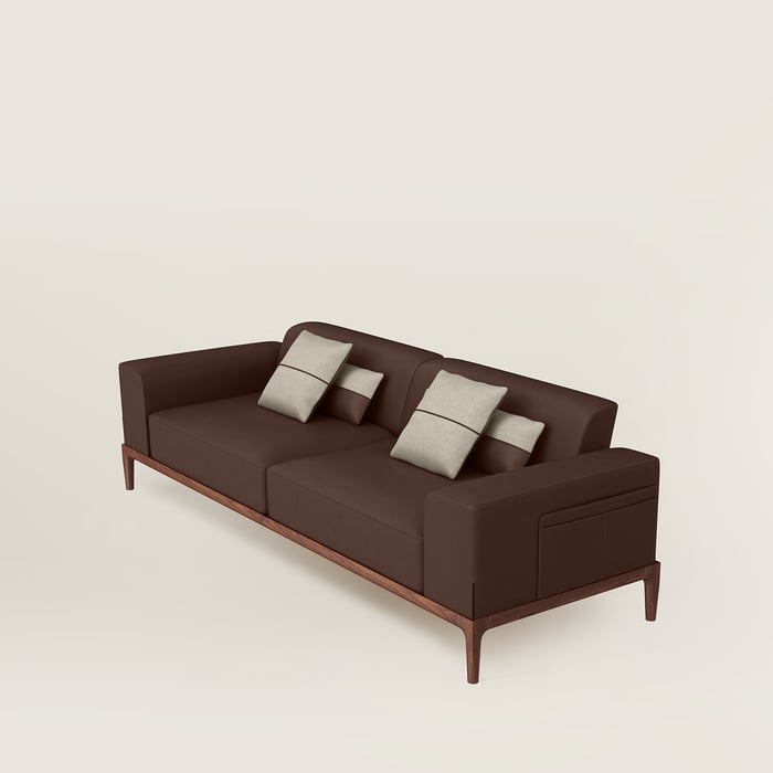 Chocolat Sofa Sellier 2-seater