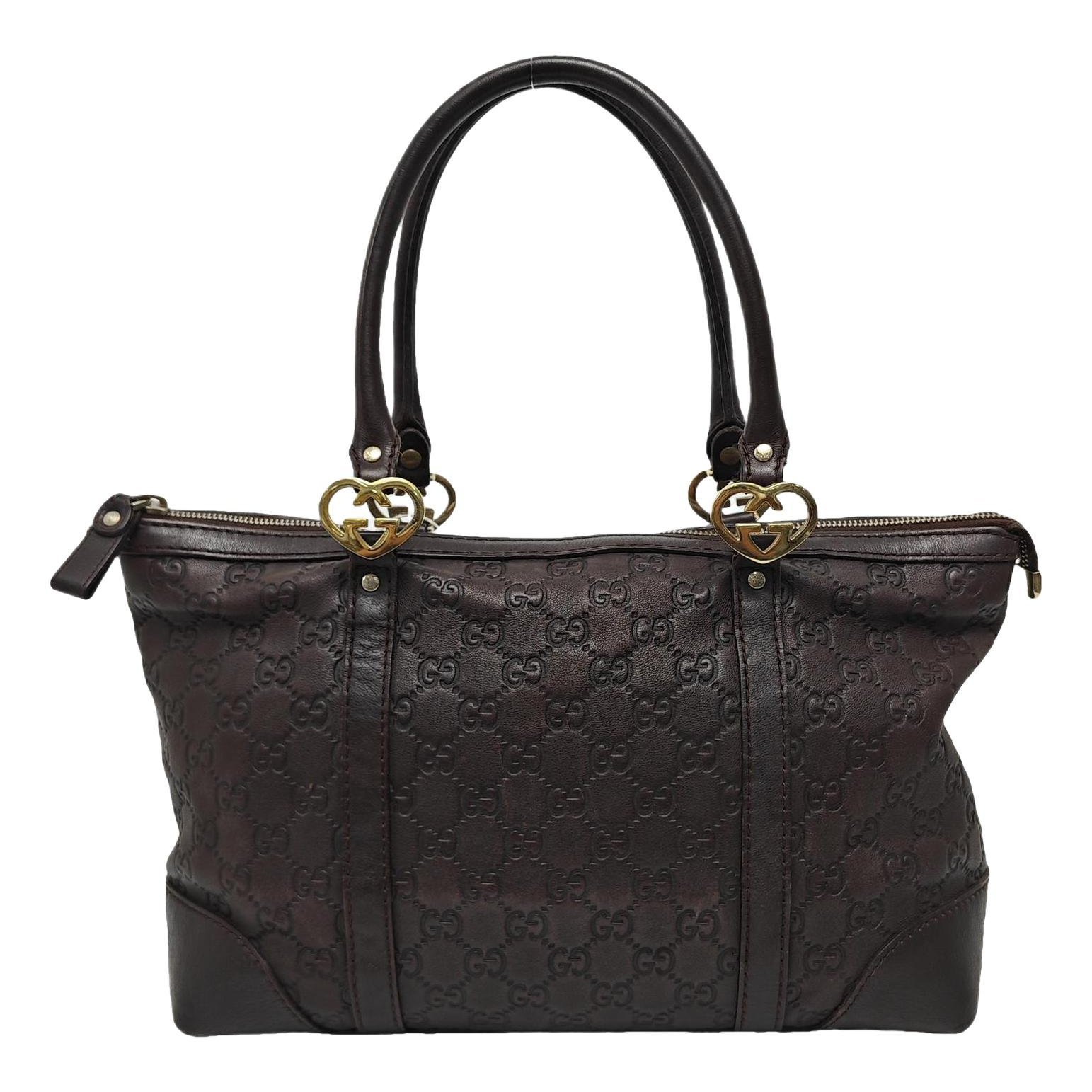 Abbey leather handbag