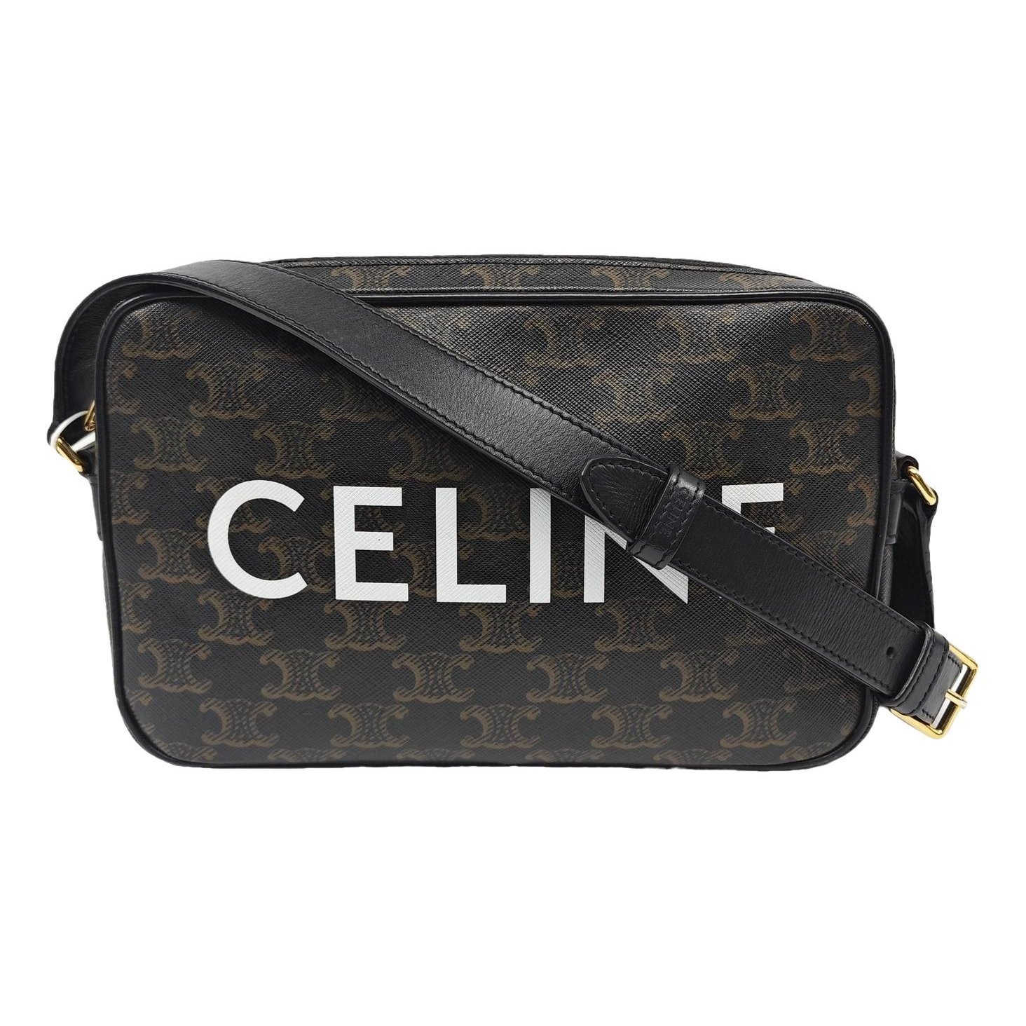 Triomphe leather handbag