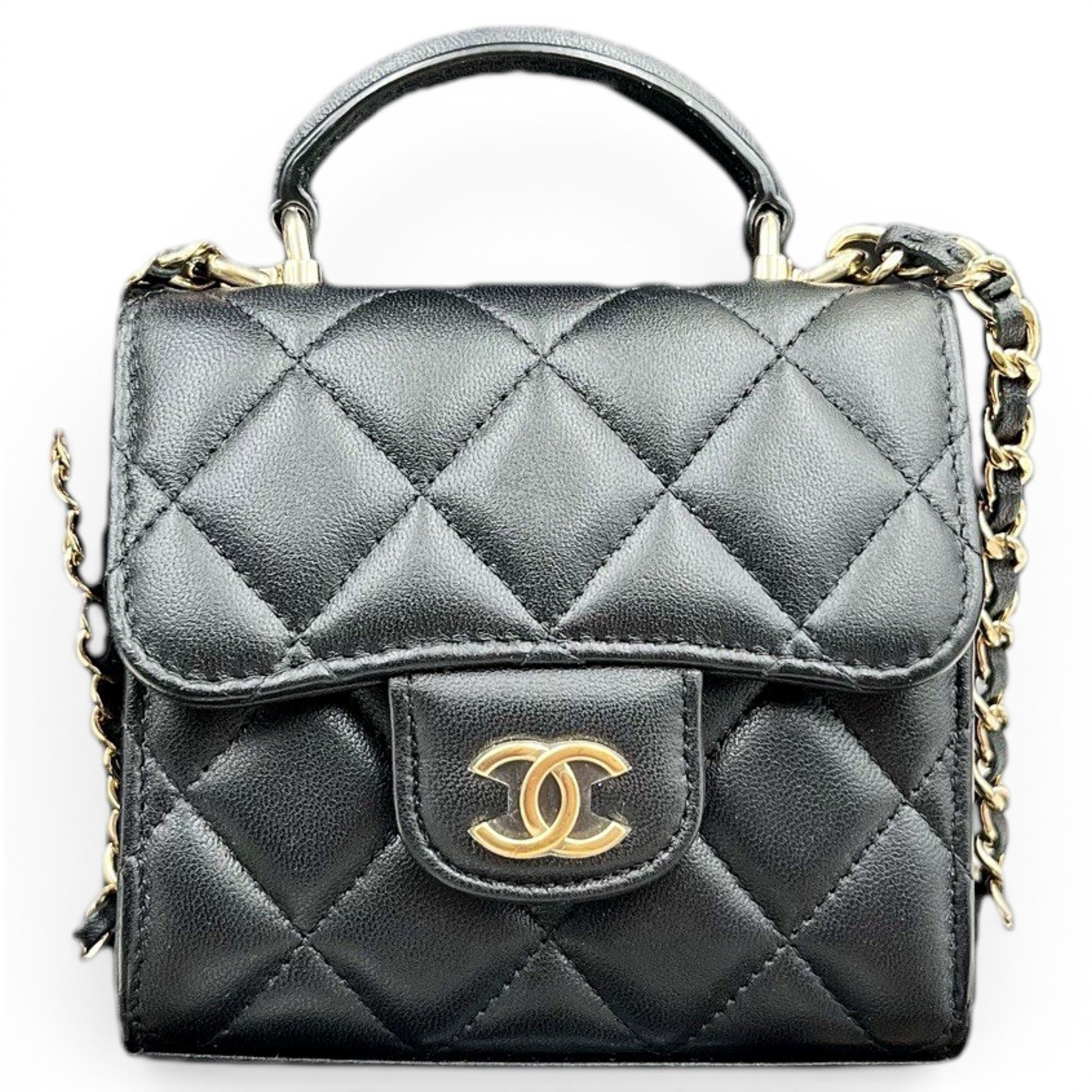Leather handbag