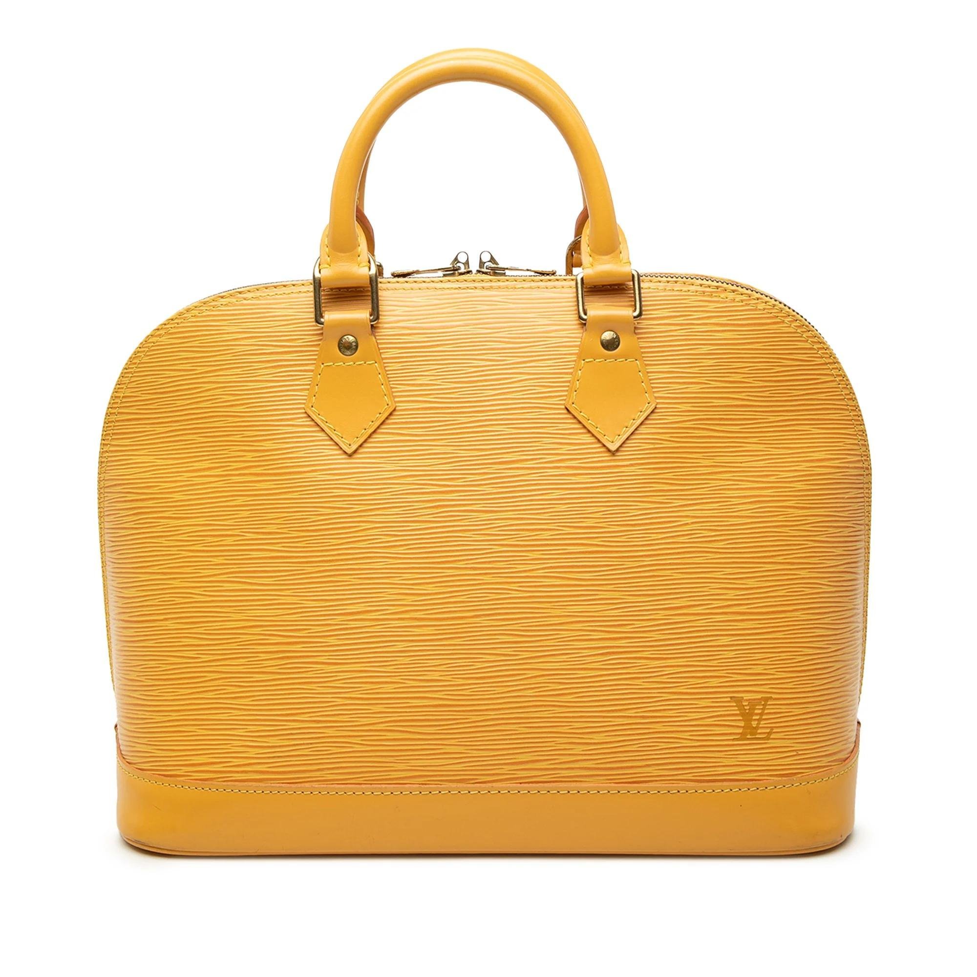 Alma leather handbag