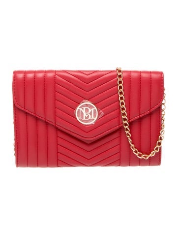 Badgley Mischka Vegan Leather Clutch w/ Tags