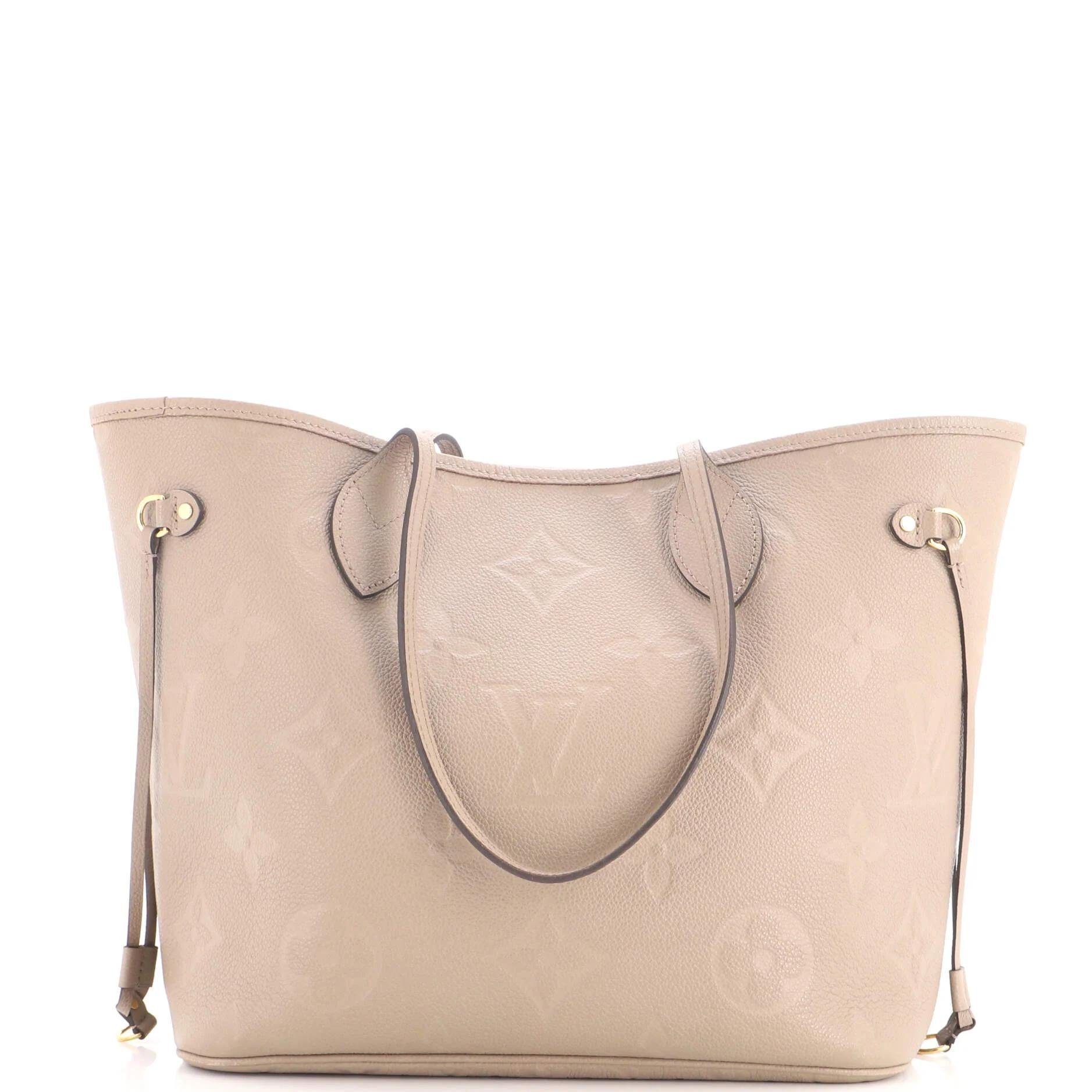 Leather tote