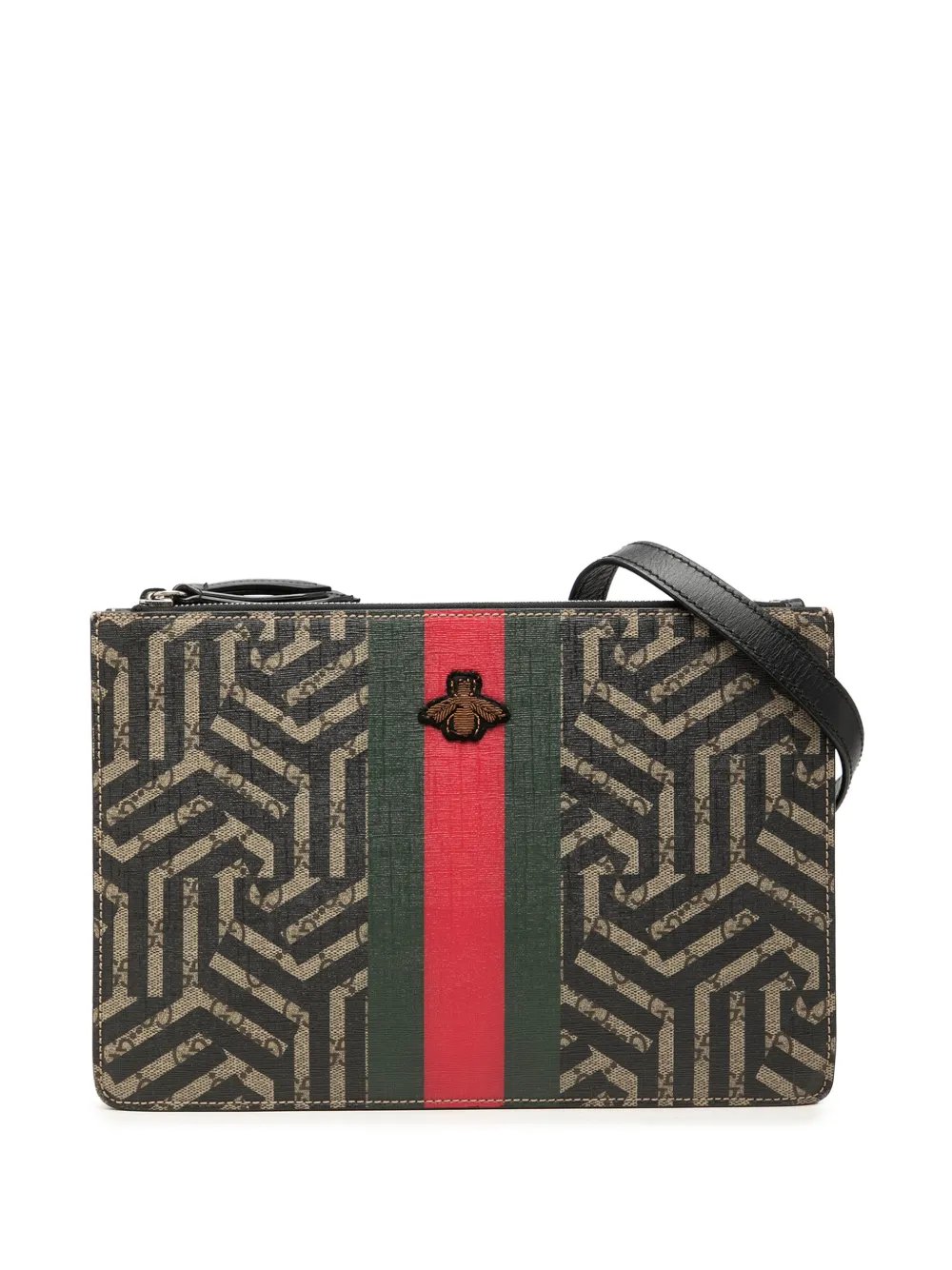 2000-2015 GG Supreme Caleido Web Bee crossbody bag