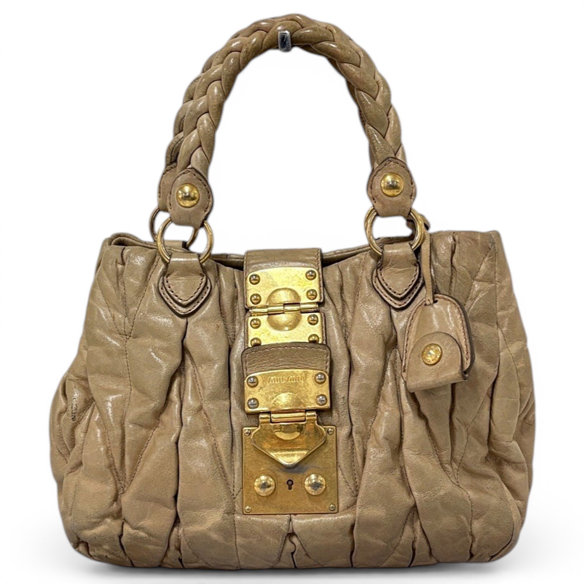 Leather handbag