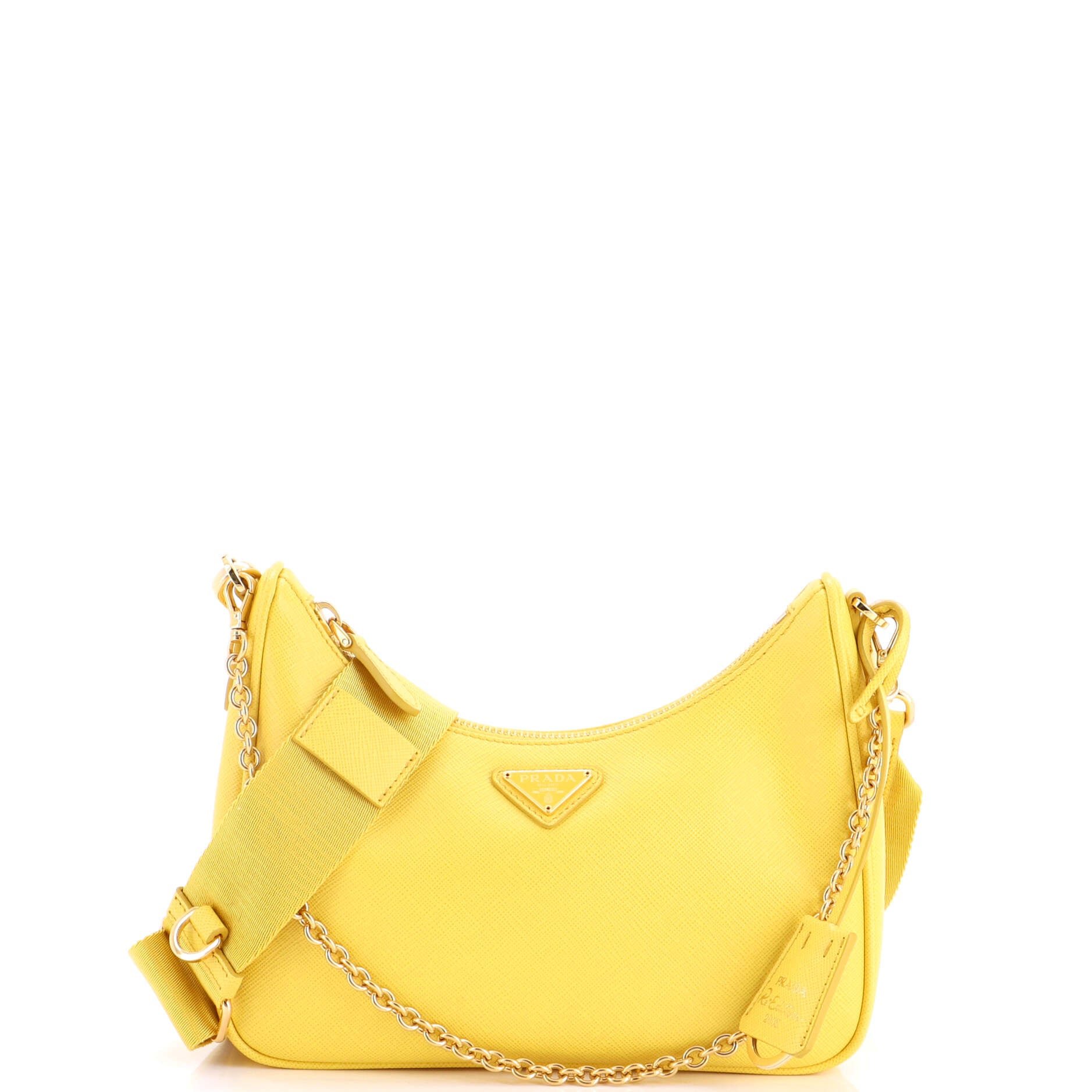 Re-Edition 2005 Shoulder Bag Saffiano Leather Small