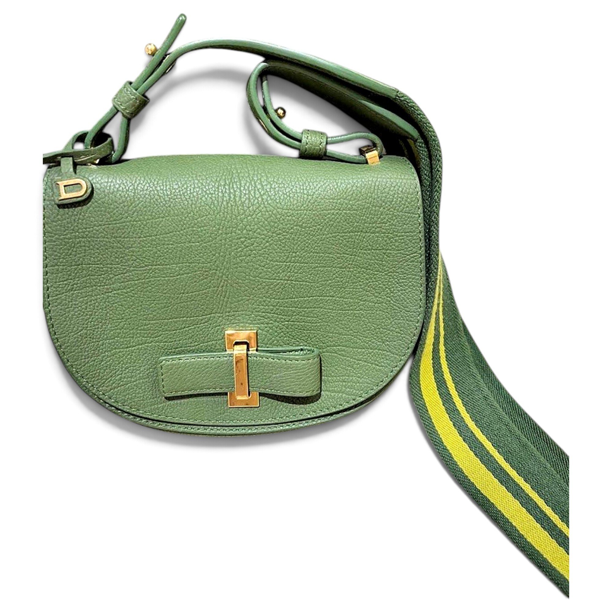 Mutin patent leather crossbody bag