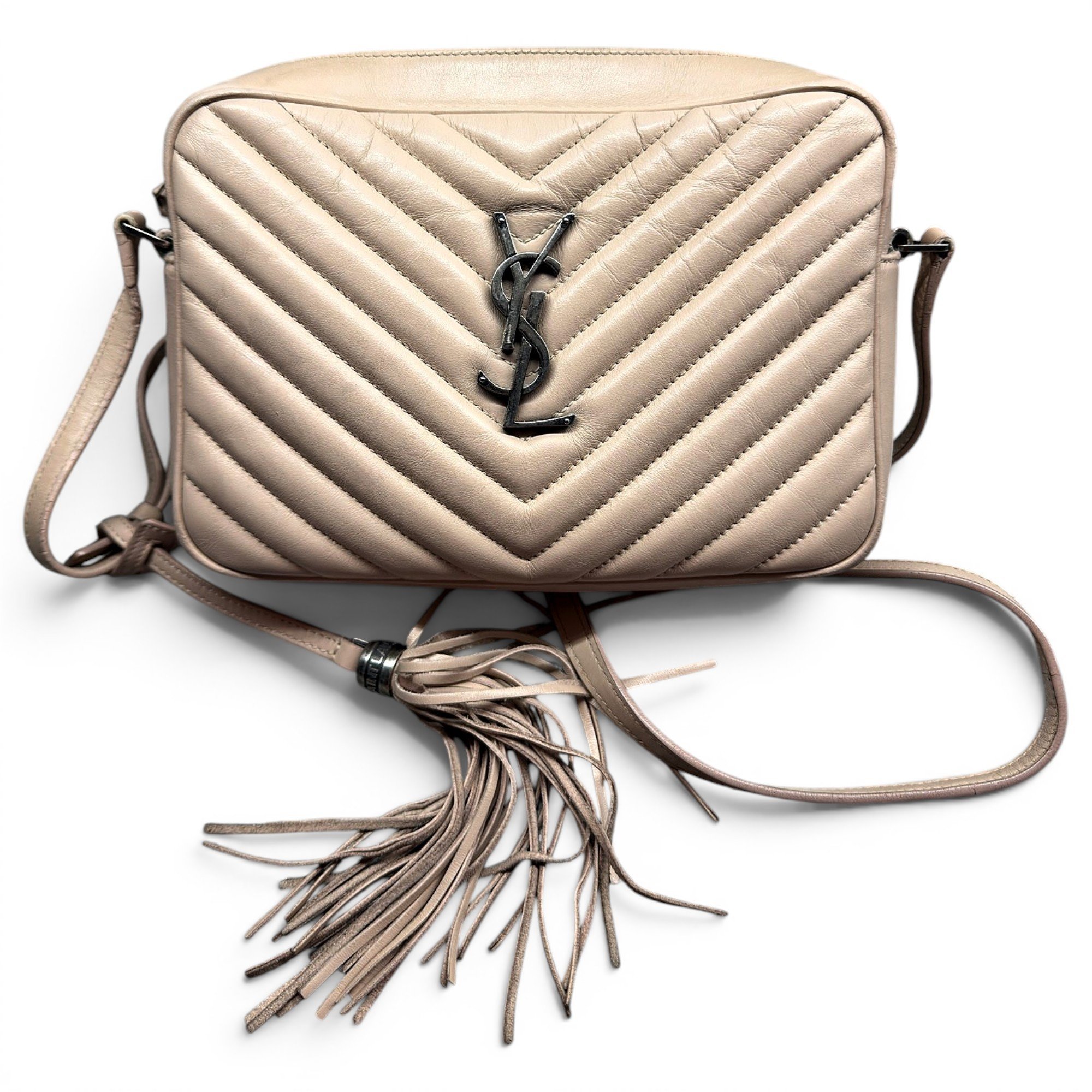 Lou leather crossbody bag