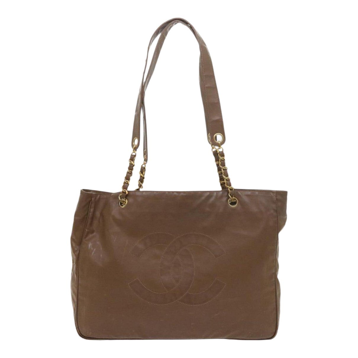 Patent leather handbag