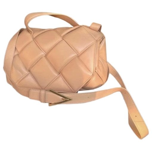 Cassette leather crossbody bag