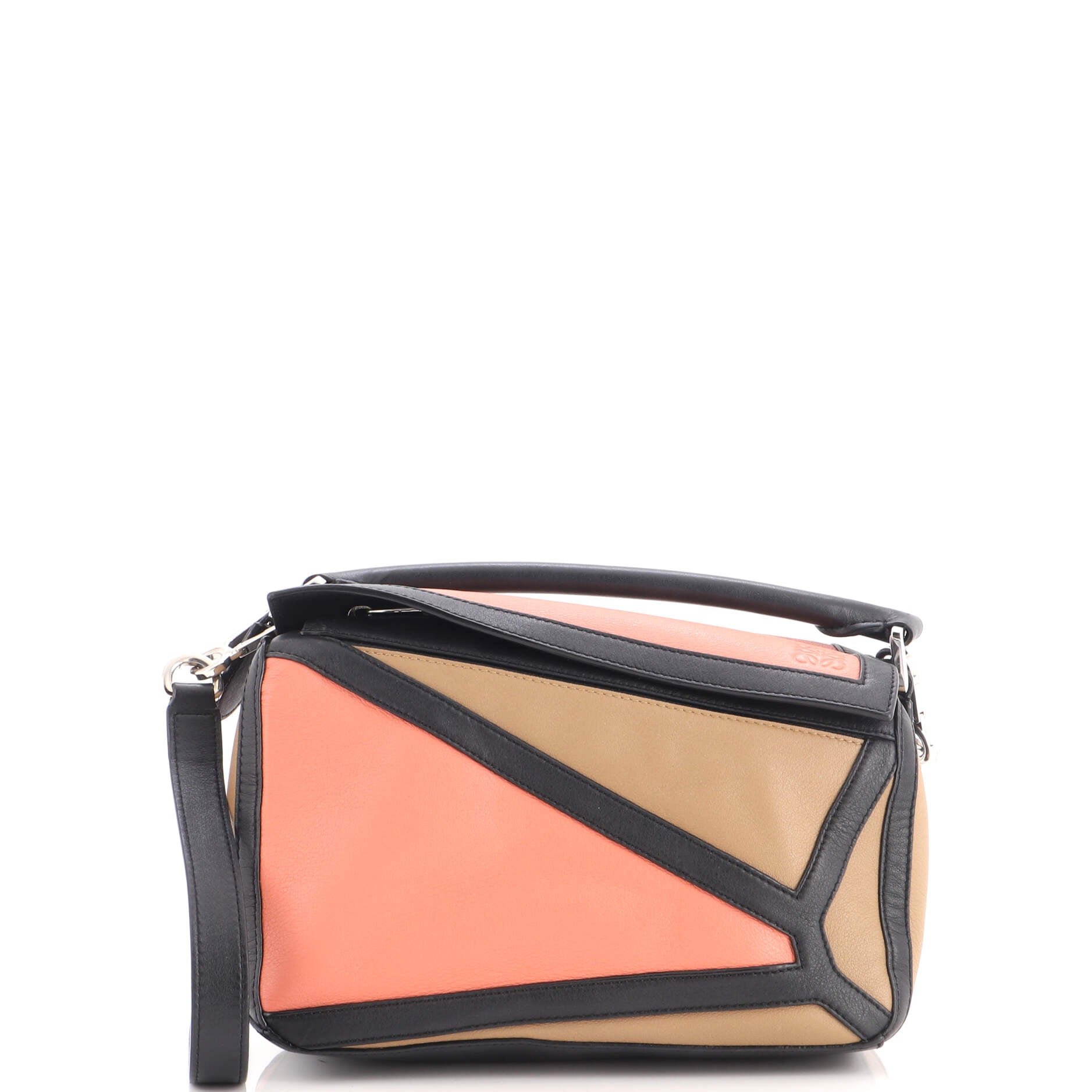 Puzzle Bag Leather Small