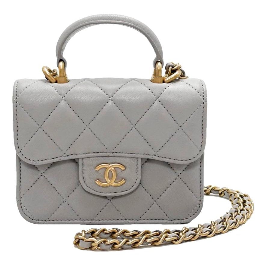 Timeless Classique Top Handle leather handbag