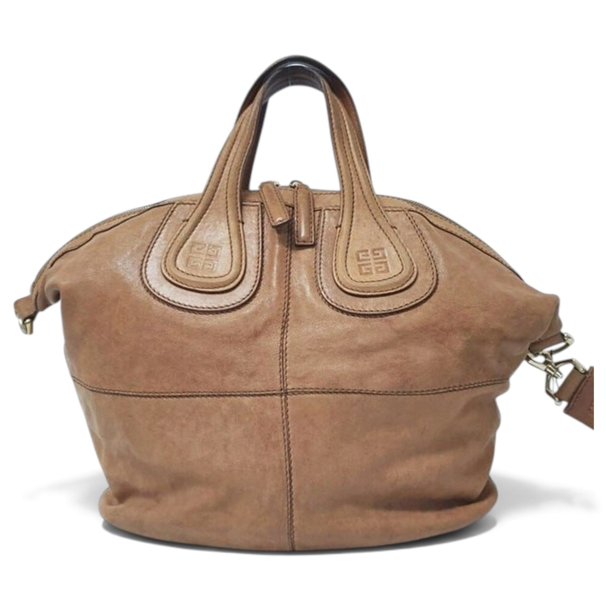 Leather satchel