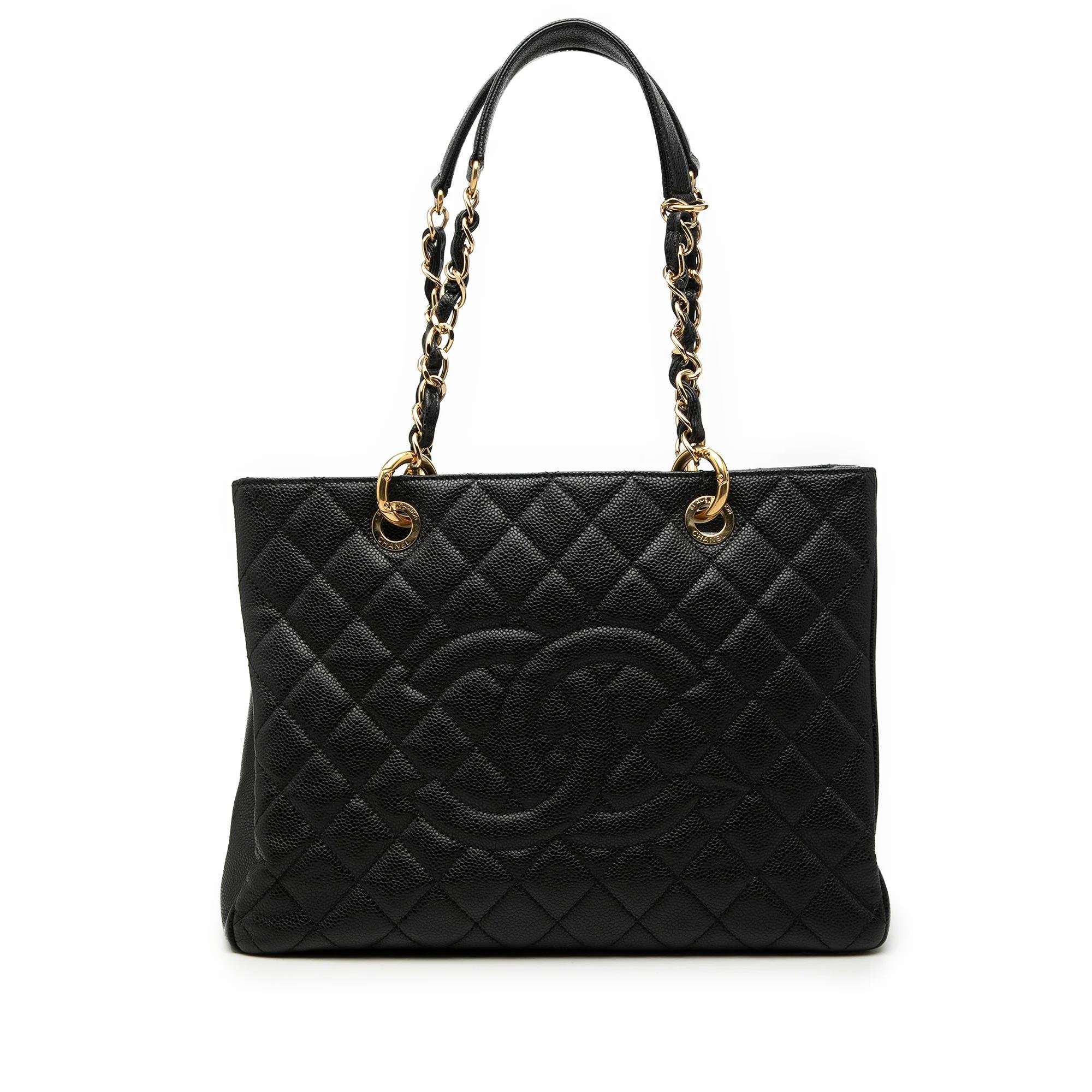 Grand shopping leather tote