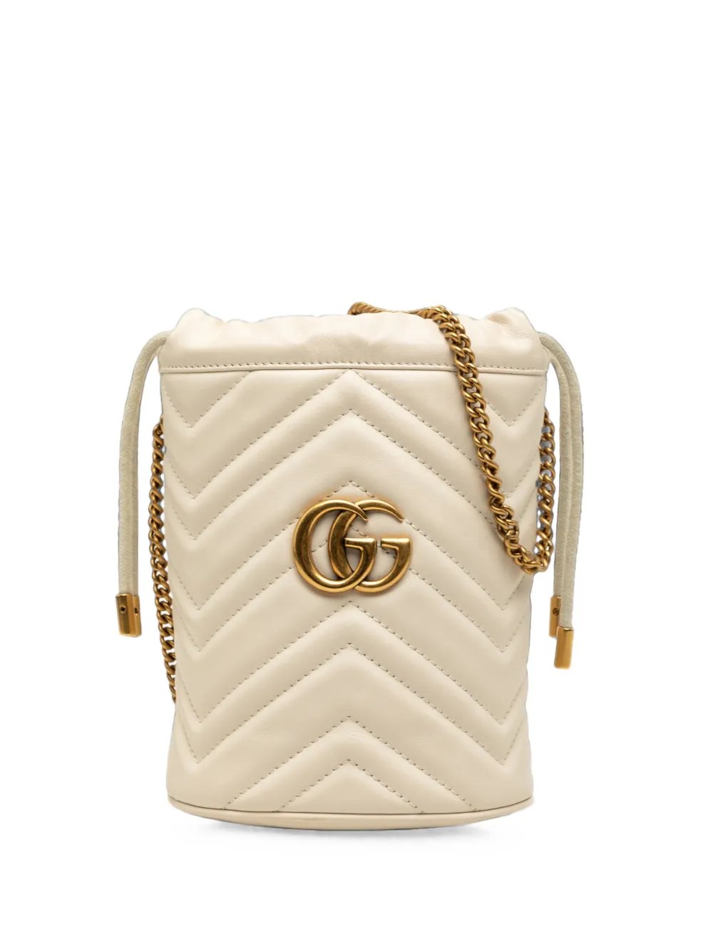 2000-2015 Small GG Marmont Matelasse Calfskin bucket bag