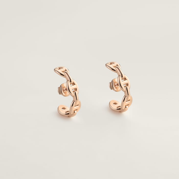 Sans Coloris Chaine d'Ancre Enchainee Earrings