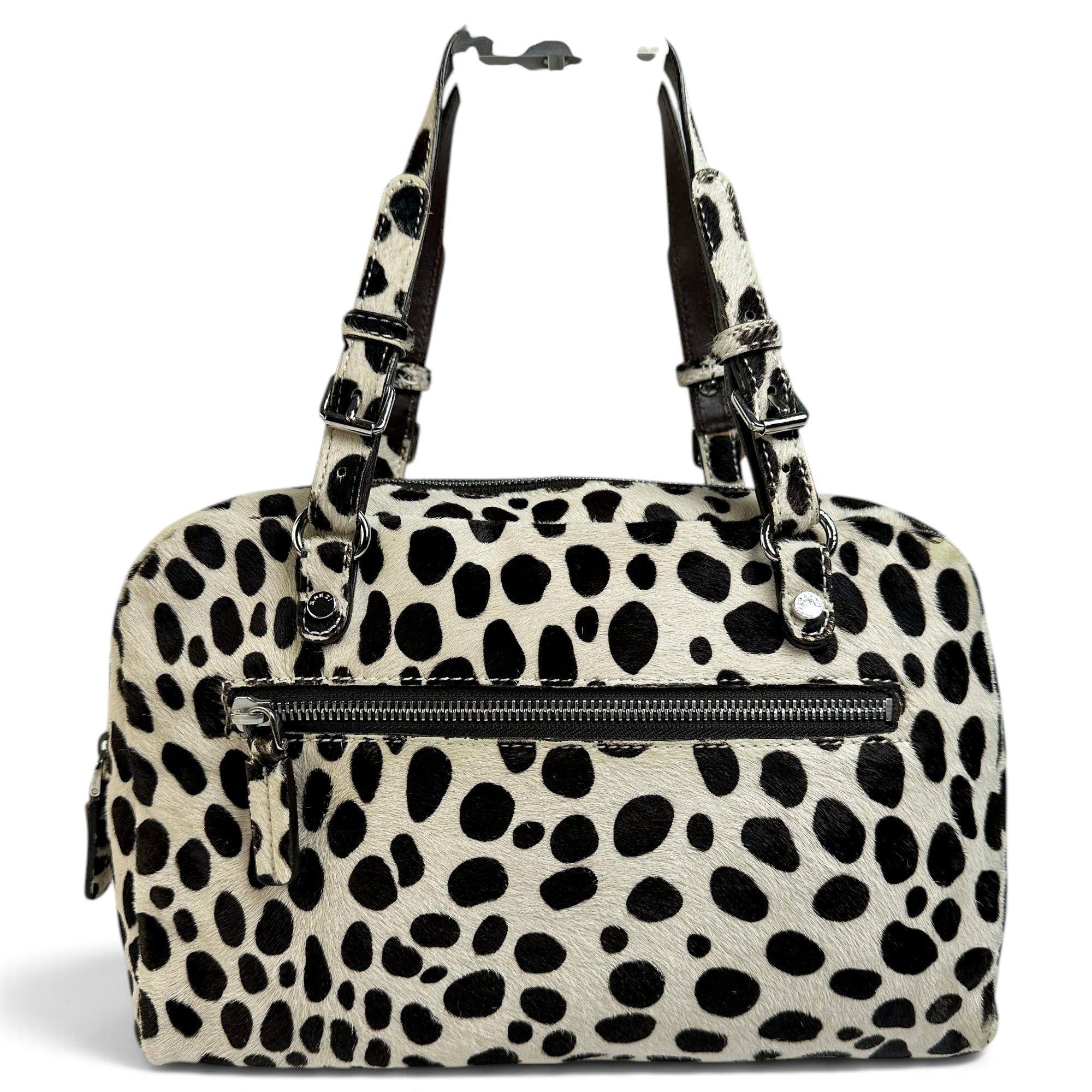 Marni Trunk leather bowling bag