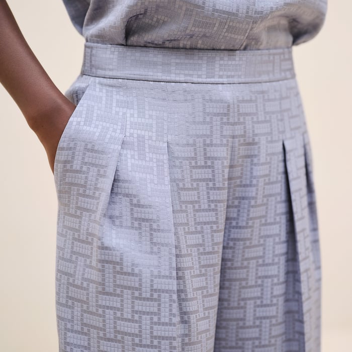 Gris Brume "Mosaique" Pants