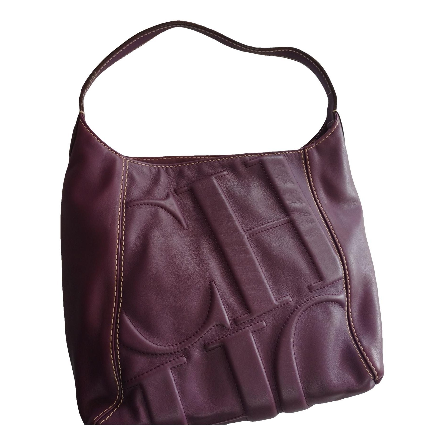 Leather handbag