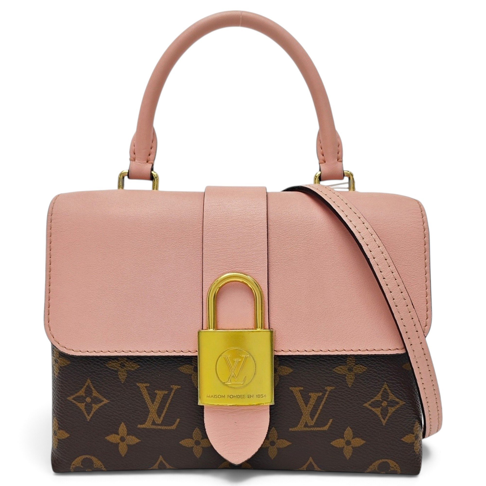 Locky BB leather handbag