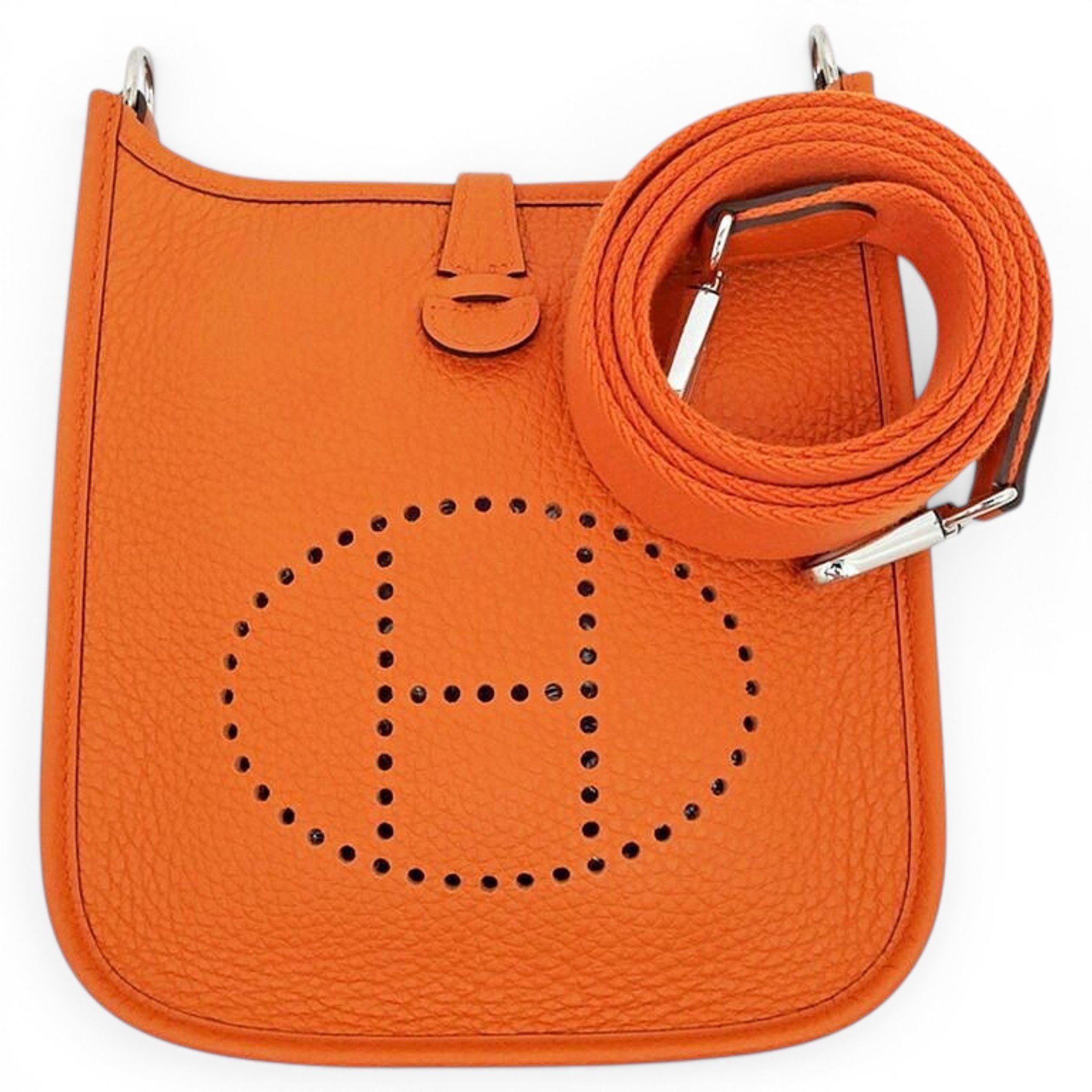 Evelyne leather handbag