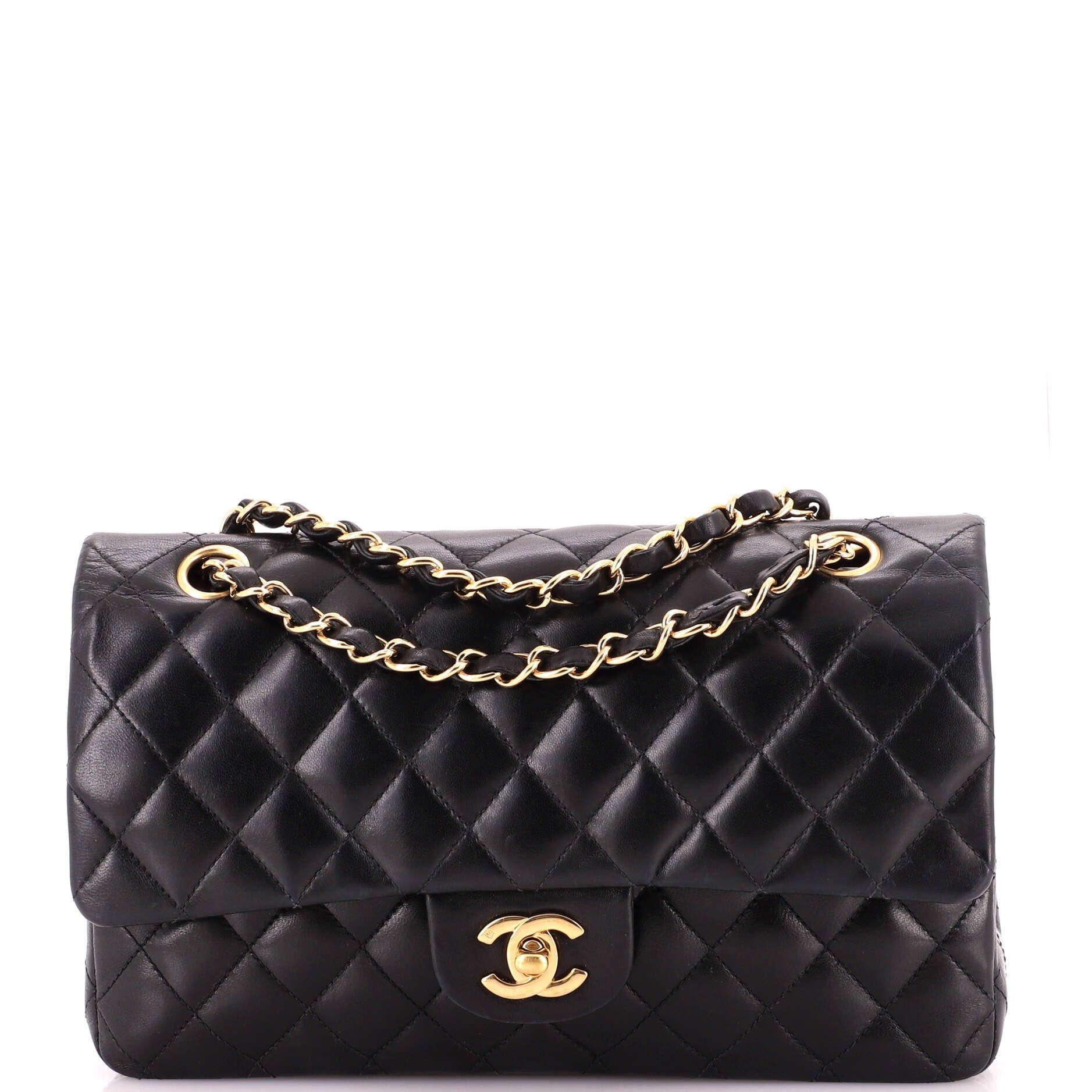 Classic Double Flap Bag Quilted Lambskin Medium