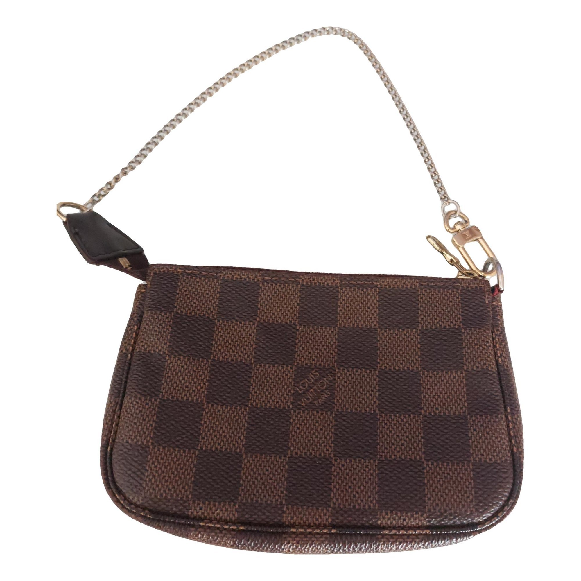 Vegan leather clutch bag