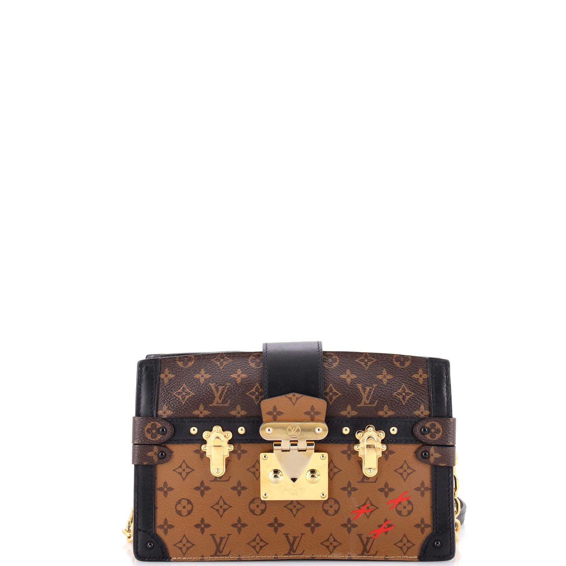 Trunk Clutch Reverse Monogram Canvas