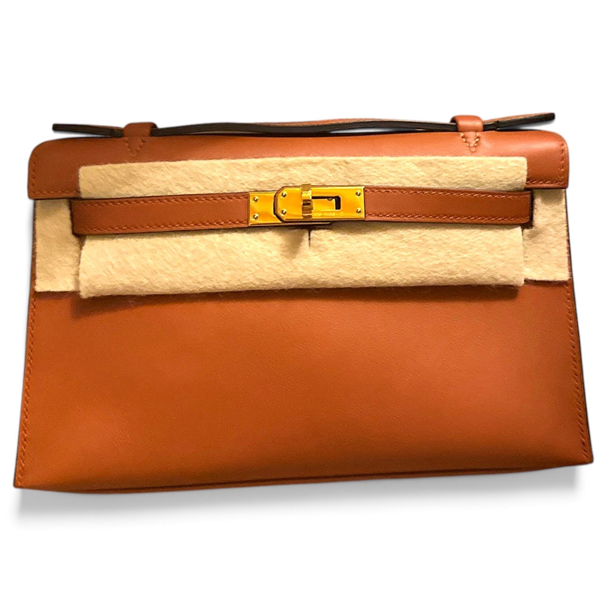 Kelly Clutch leather clutch bag