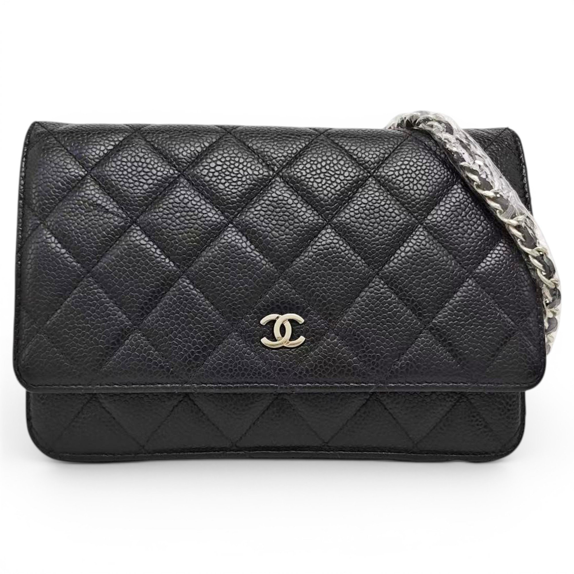 Wallet On Chain Timeless/Classique leather crossbody bag
