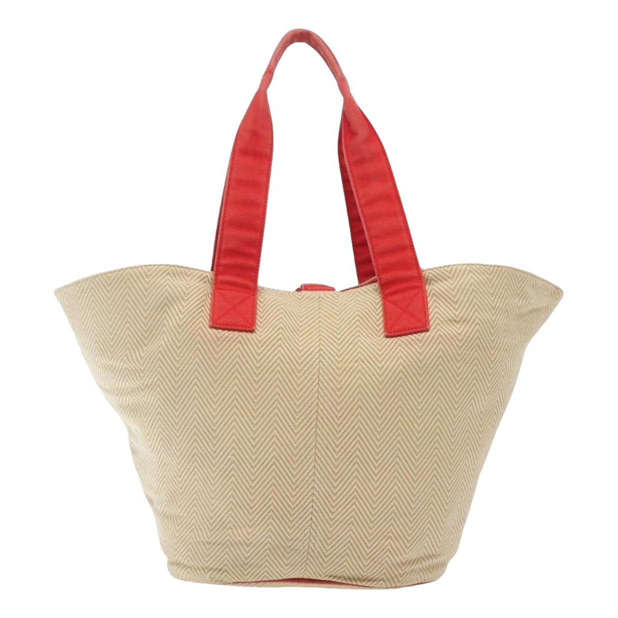 Hermes Panier De Plage Handbag Beige