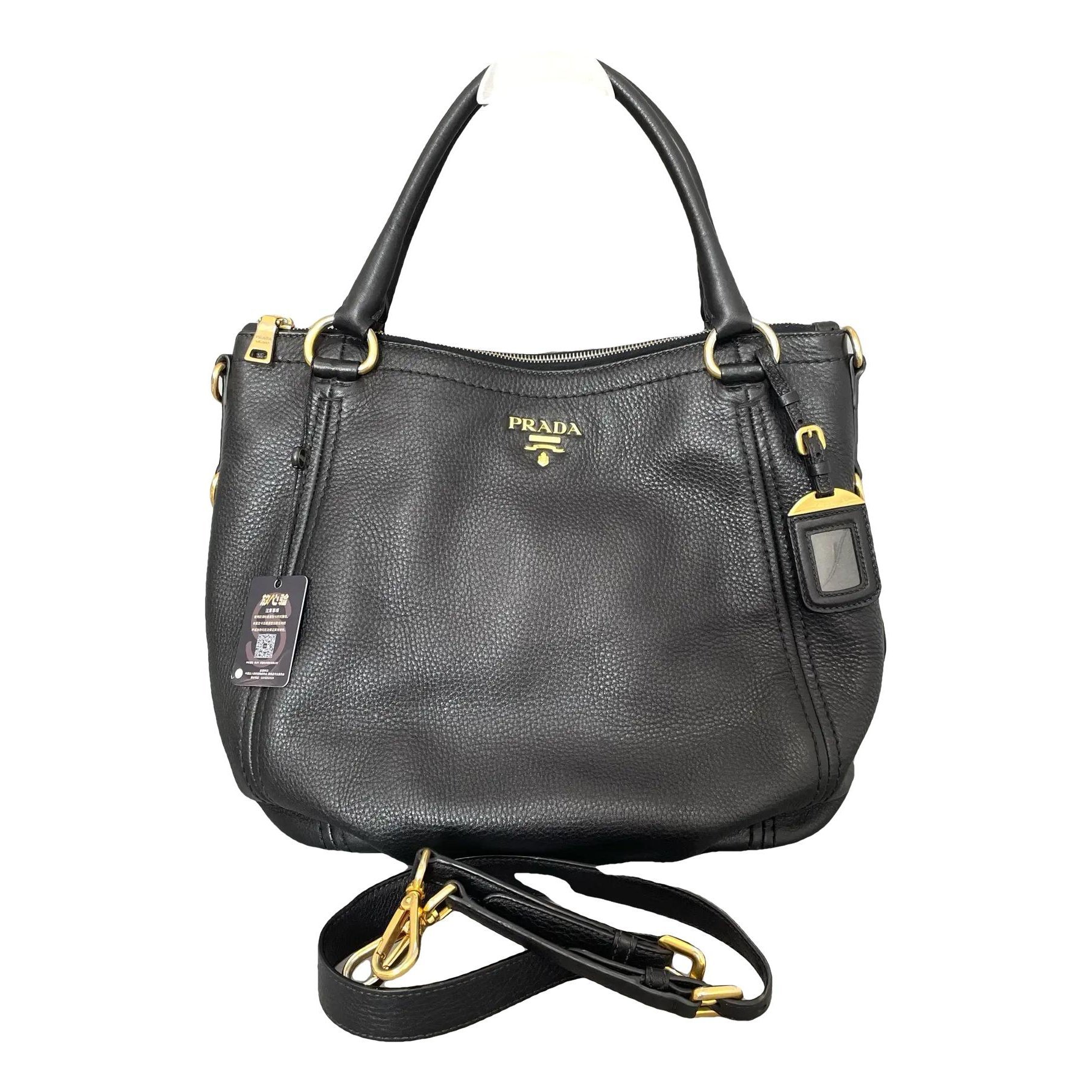 Galleria leather handbag