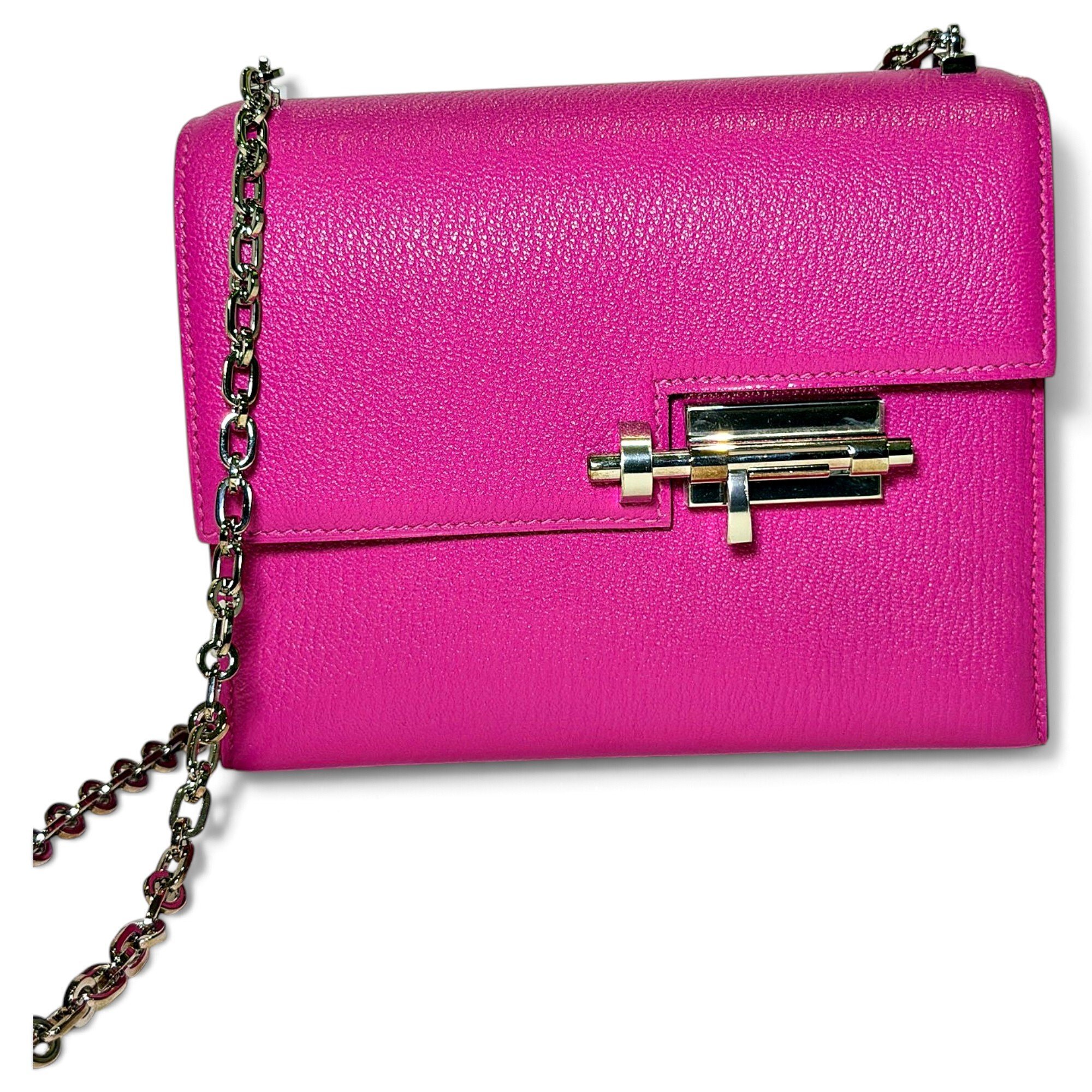 Verrou Mini leather crossbody bag